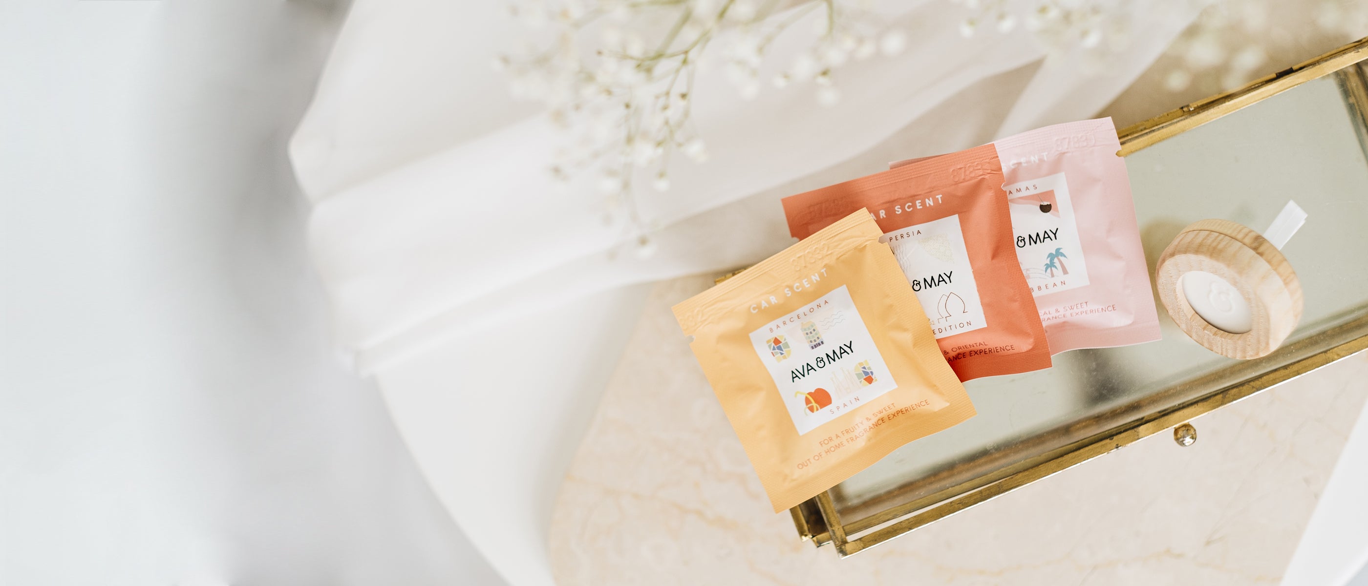 5 motivi per cui ti innamorerai dei nostri profumatori per auto - AVA & MAY - Italia