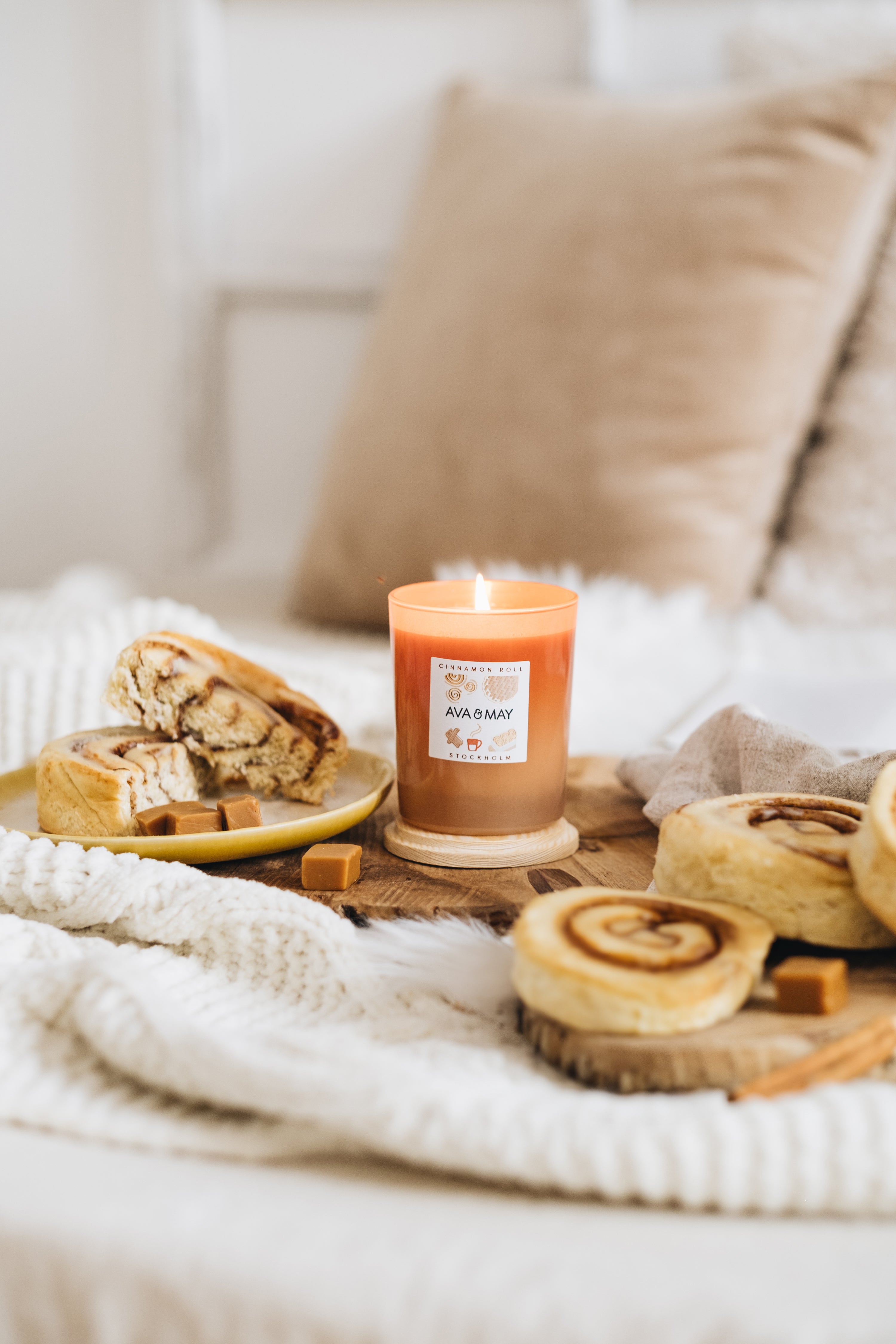 Candela profumata Cinnamon Roll