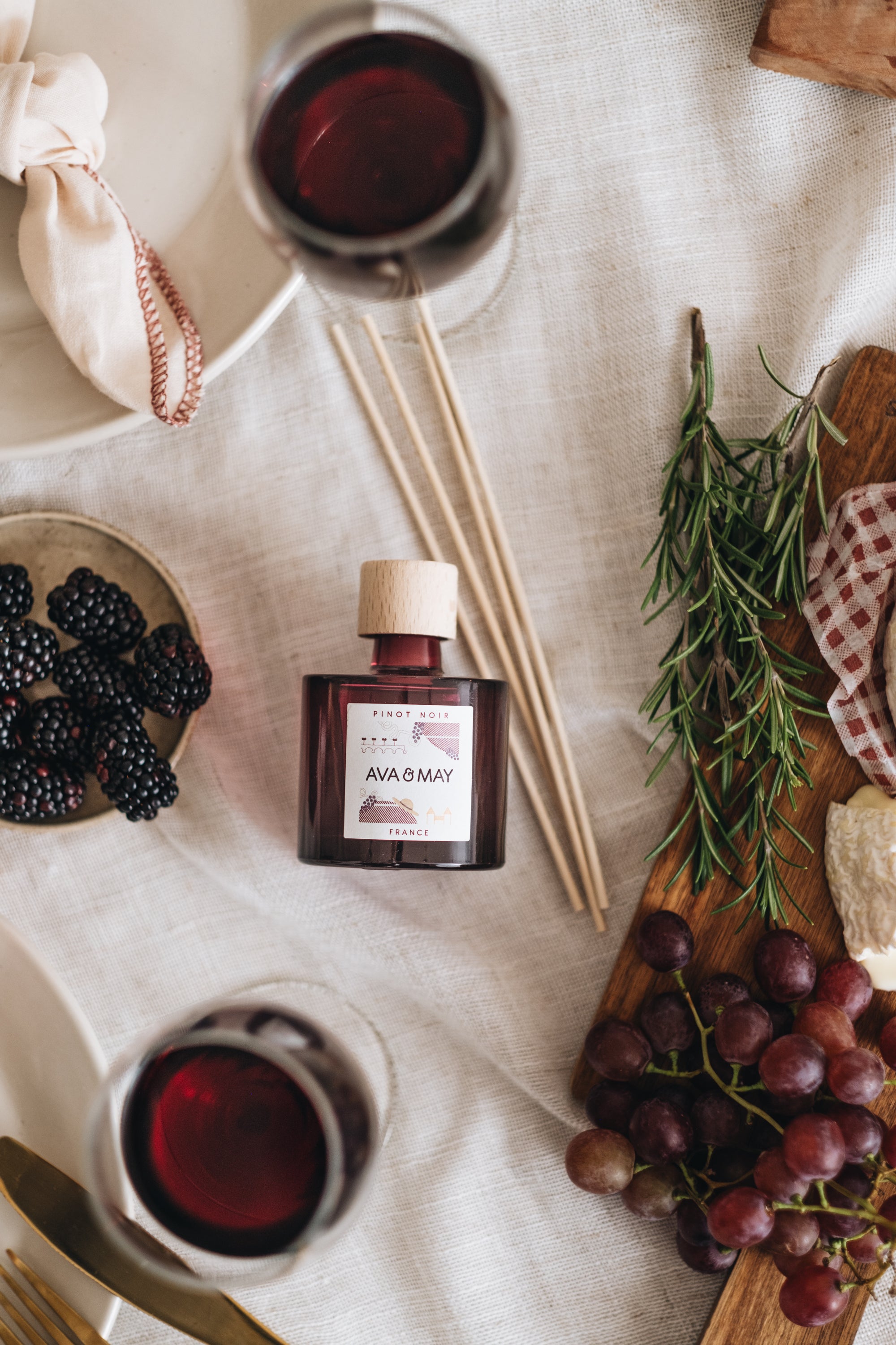 Diffusore a bastoncini Pinot Noir
