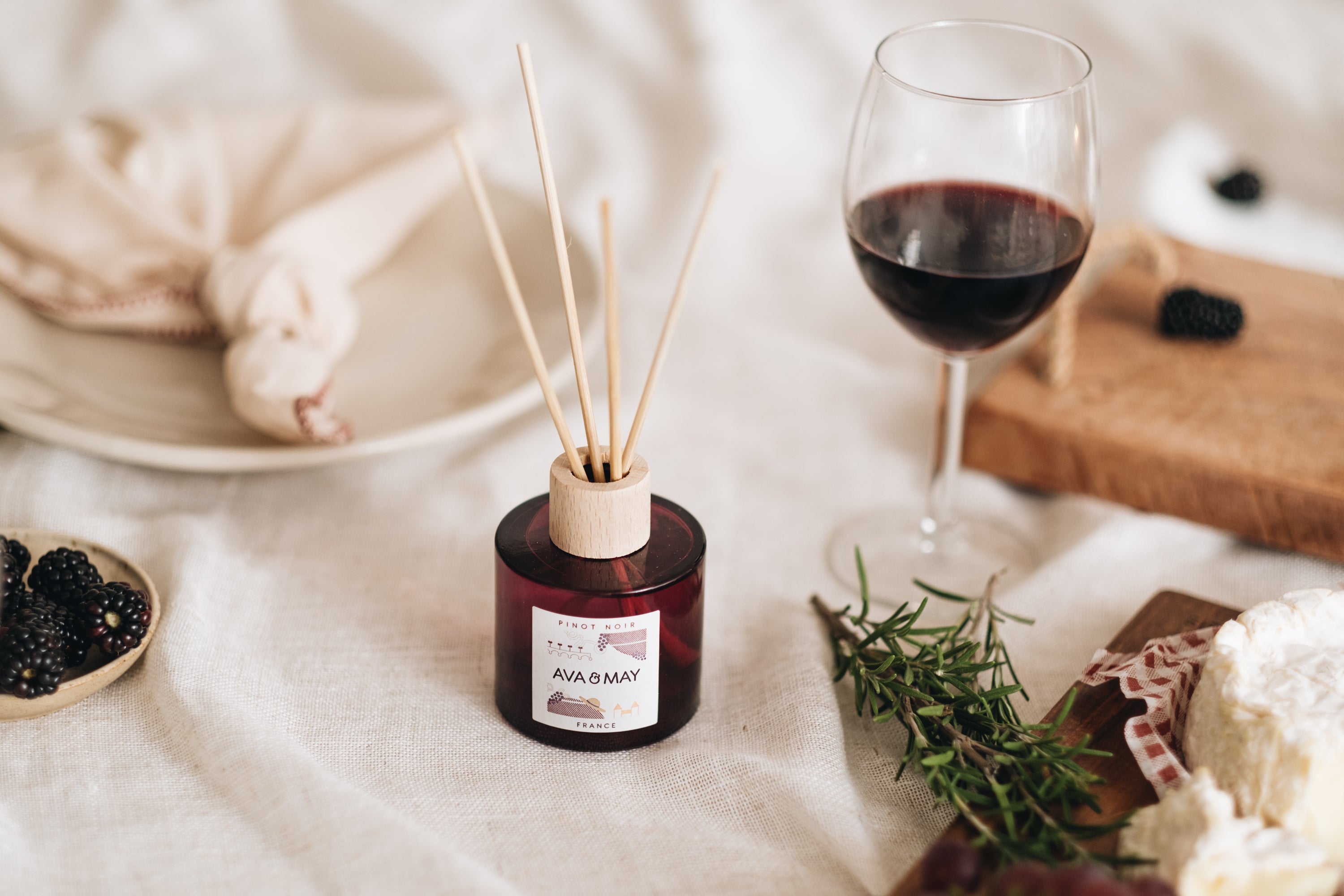 Diffusore a bastoncini Pinot Noir