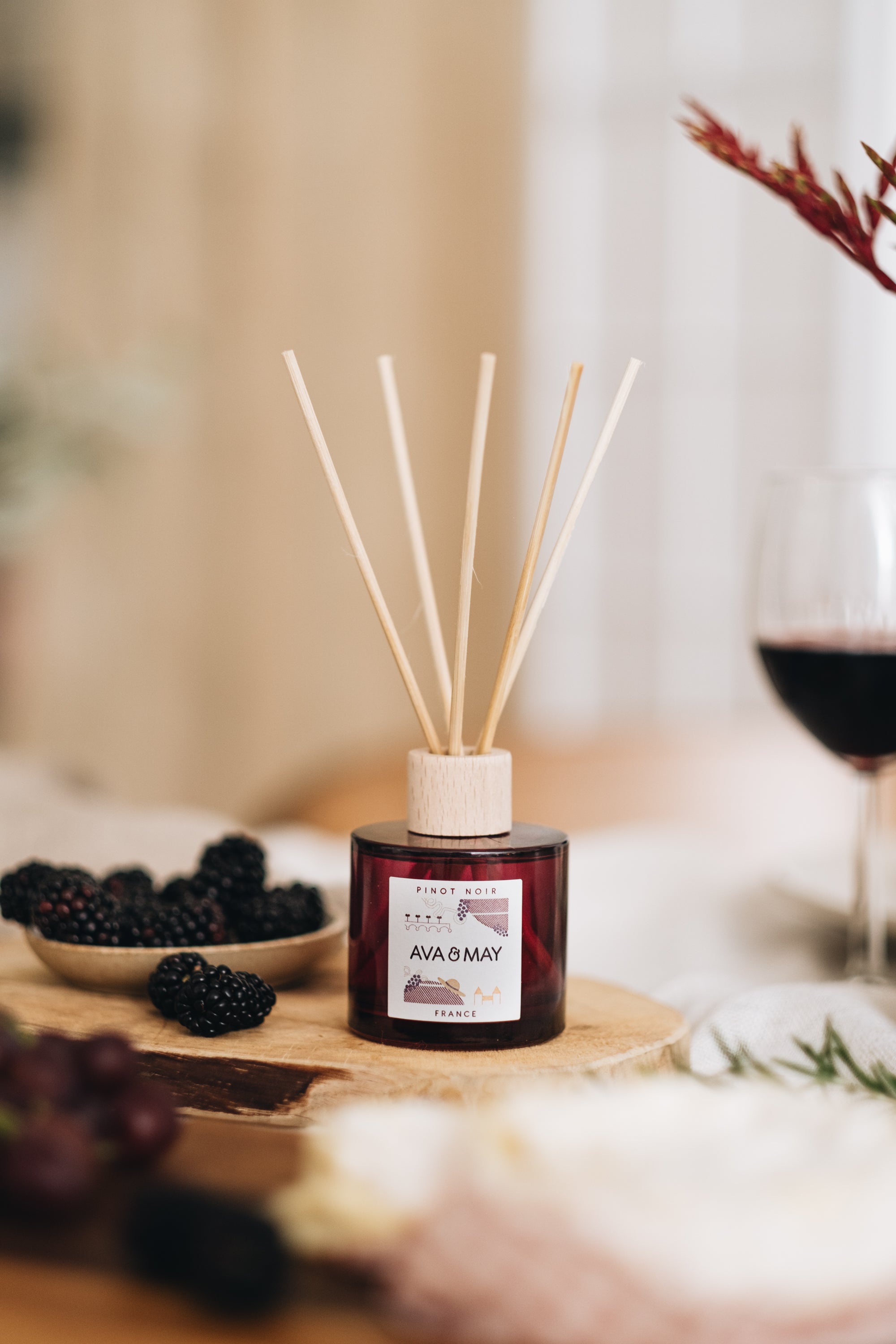 Diffusore a bastoncini Pinot Noir