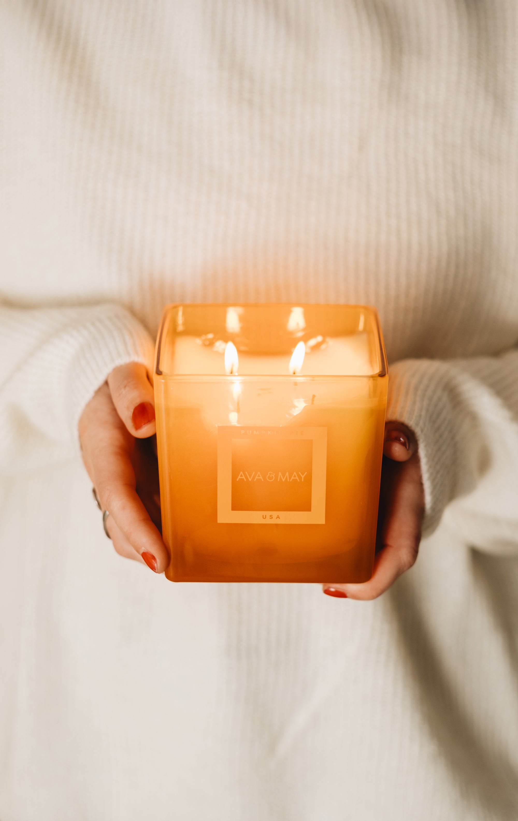 Candela profumata grande Pumpkin Pie