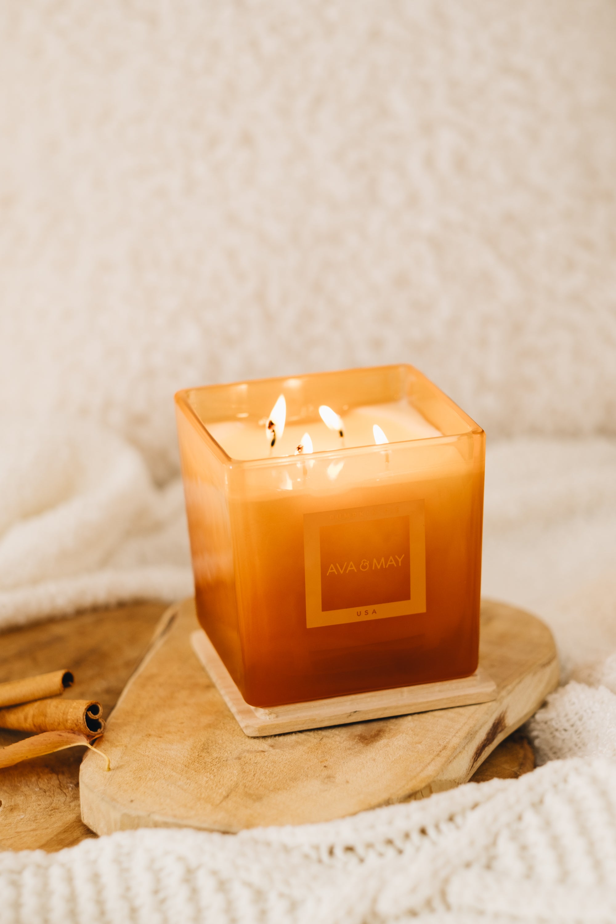 Candela profumata grande Pumpkin Pie