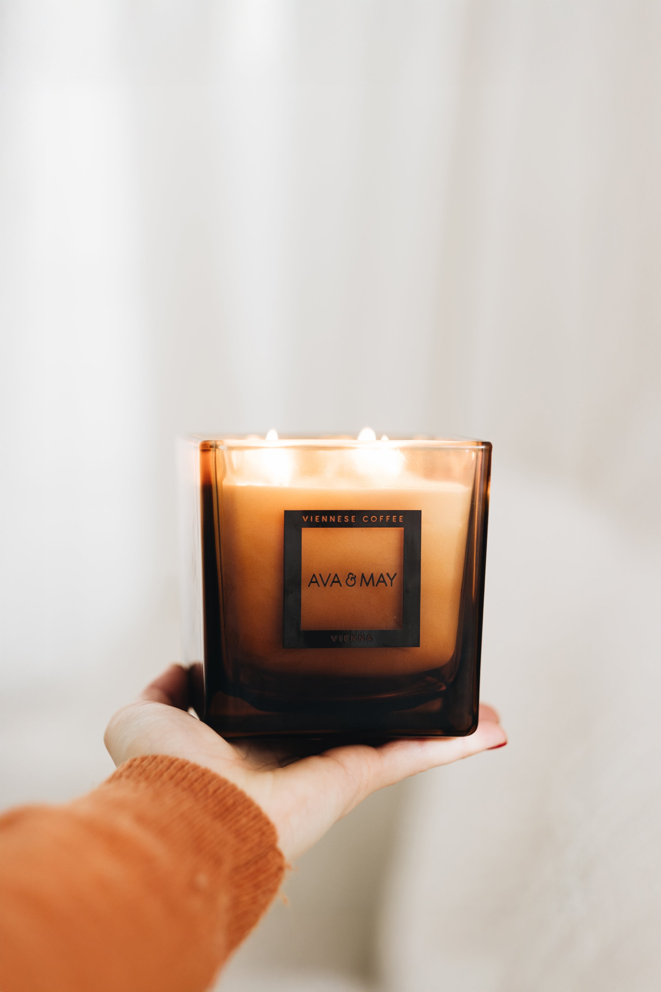 Candela profumata grande Viennese Coffee