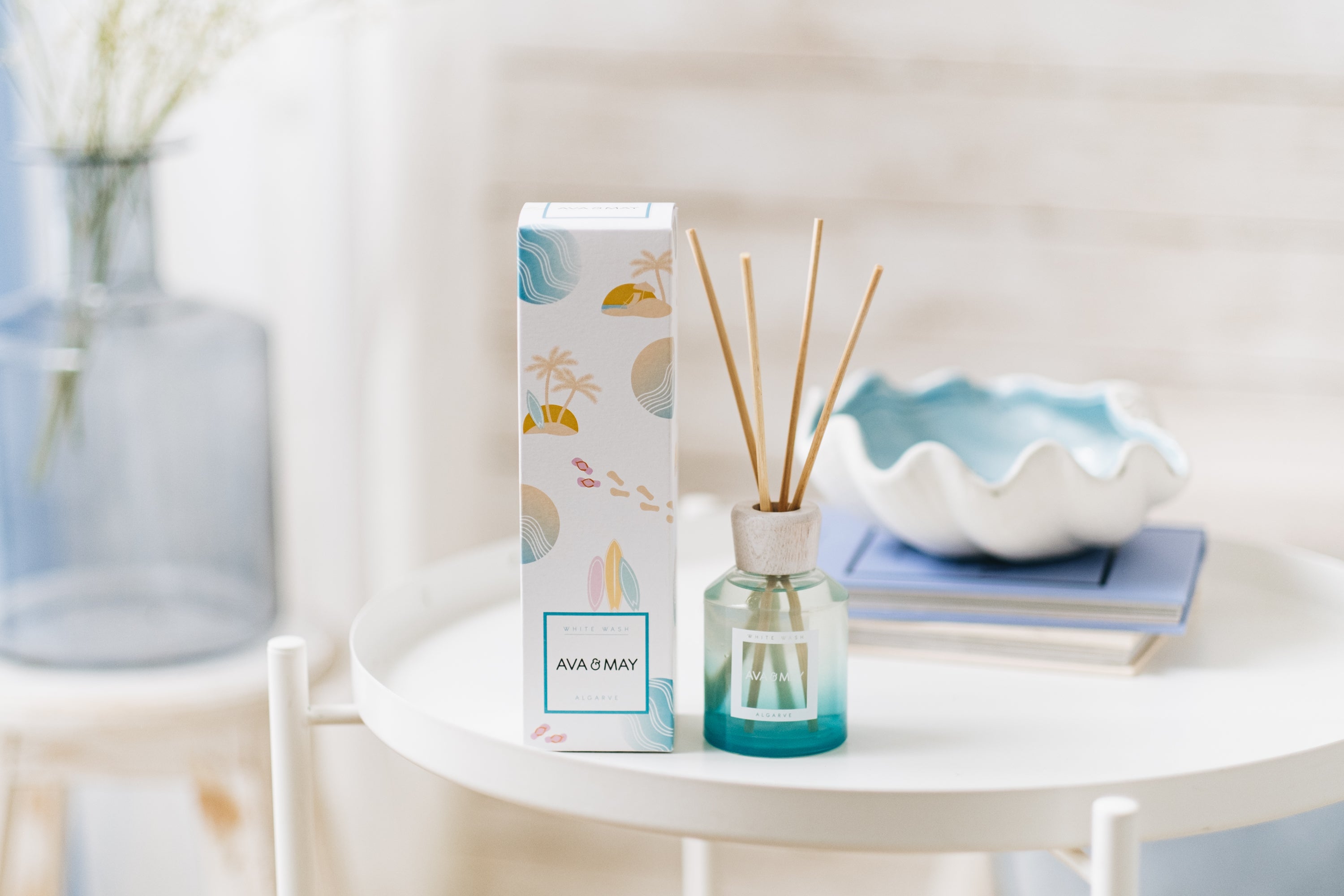 Diffusore a bastoncini White Wash