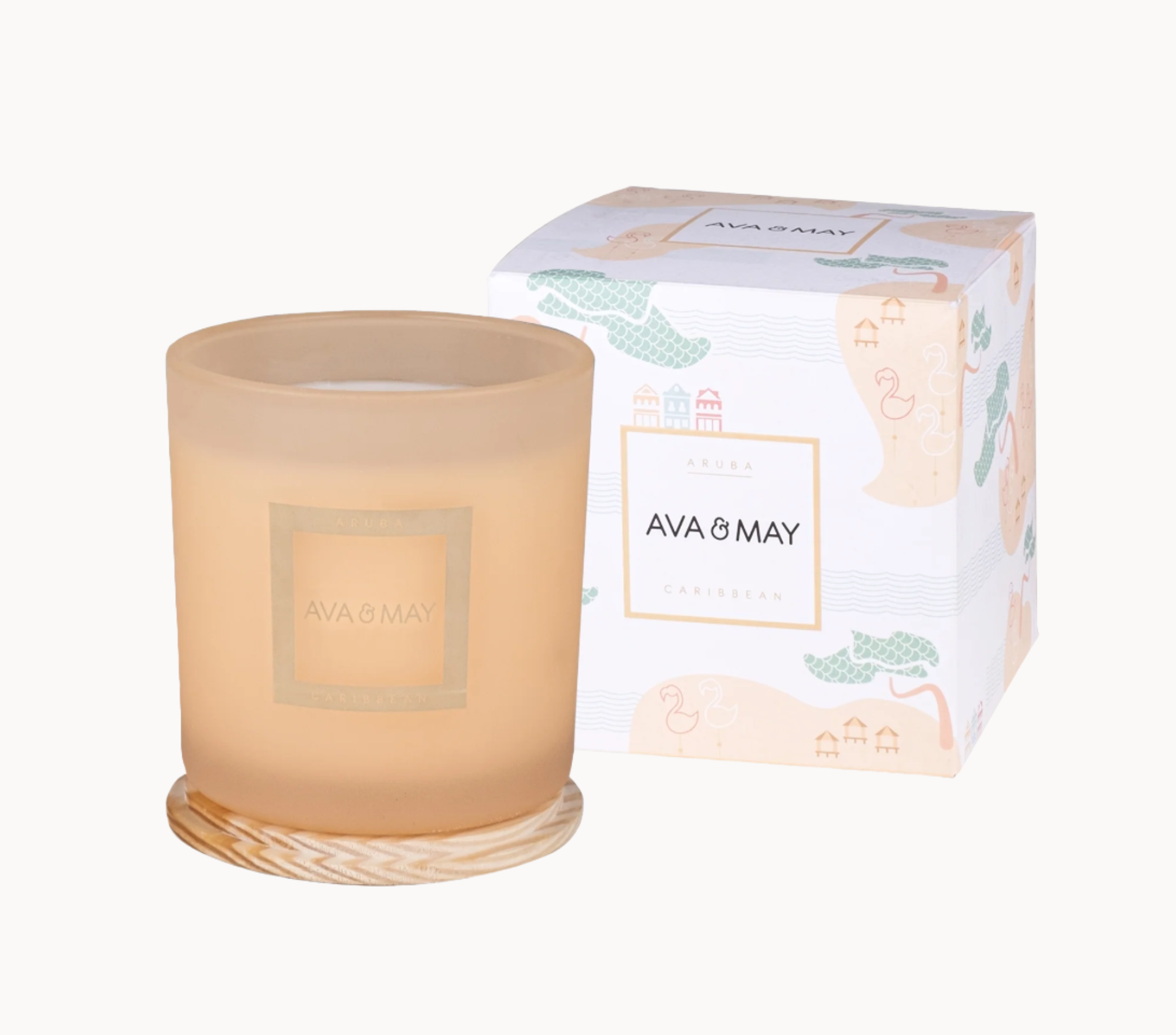 Candela profumata grande Aruba - AVA & MAY - Italia