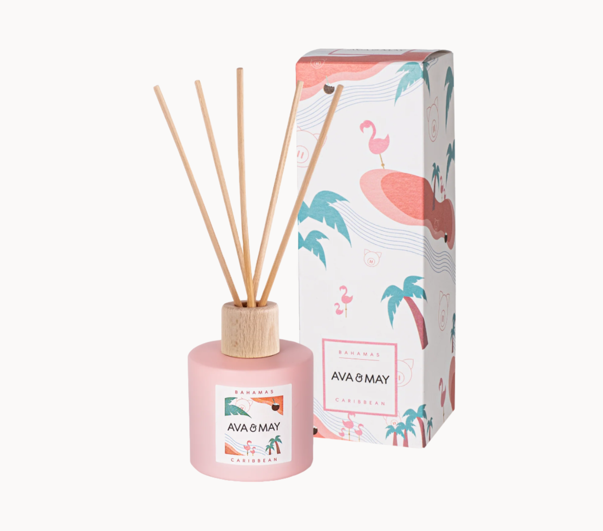 Diffusore a bastoncini Bahamas - AVA & MAY - Italia