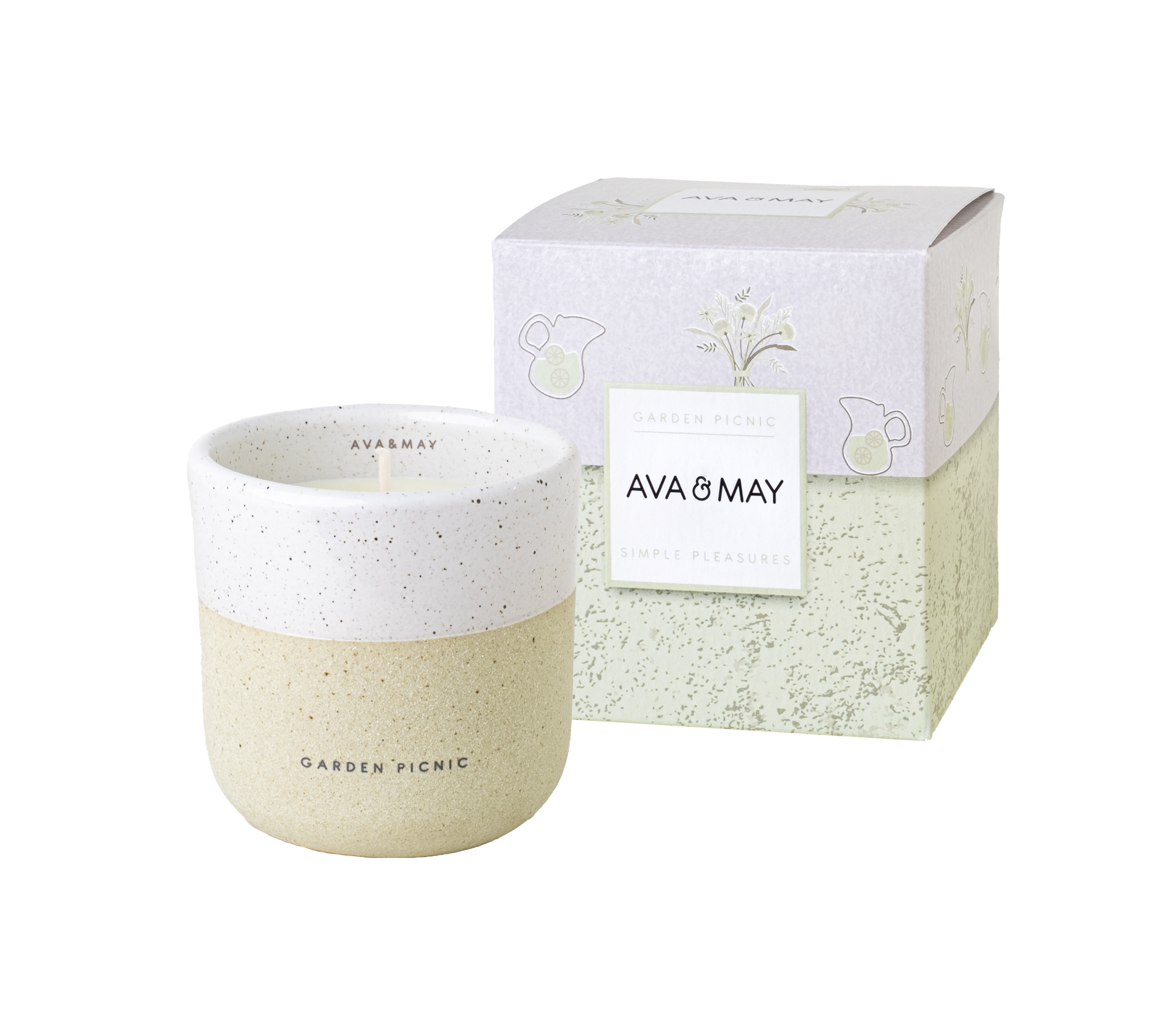 Candela profumata Garden Picnic - AVA & MAY - Italia