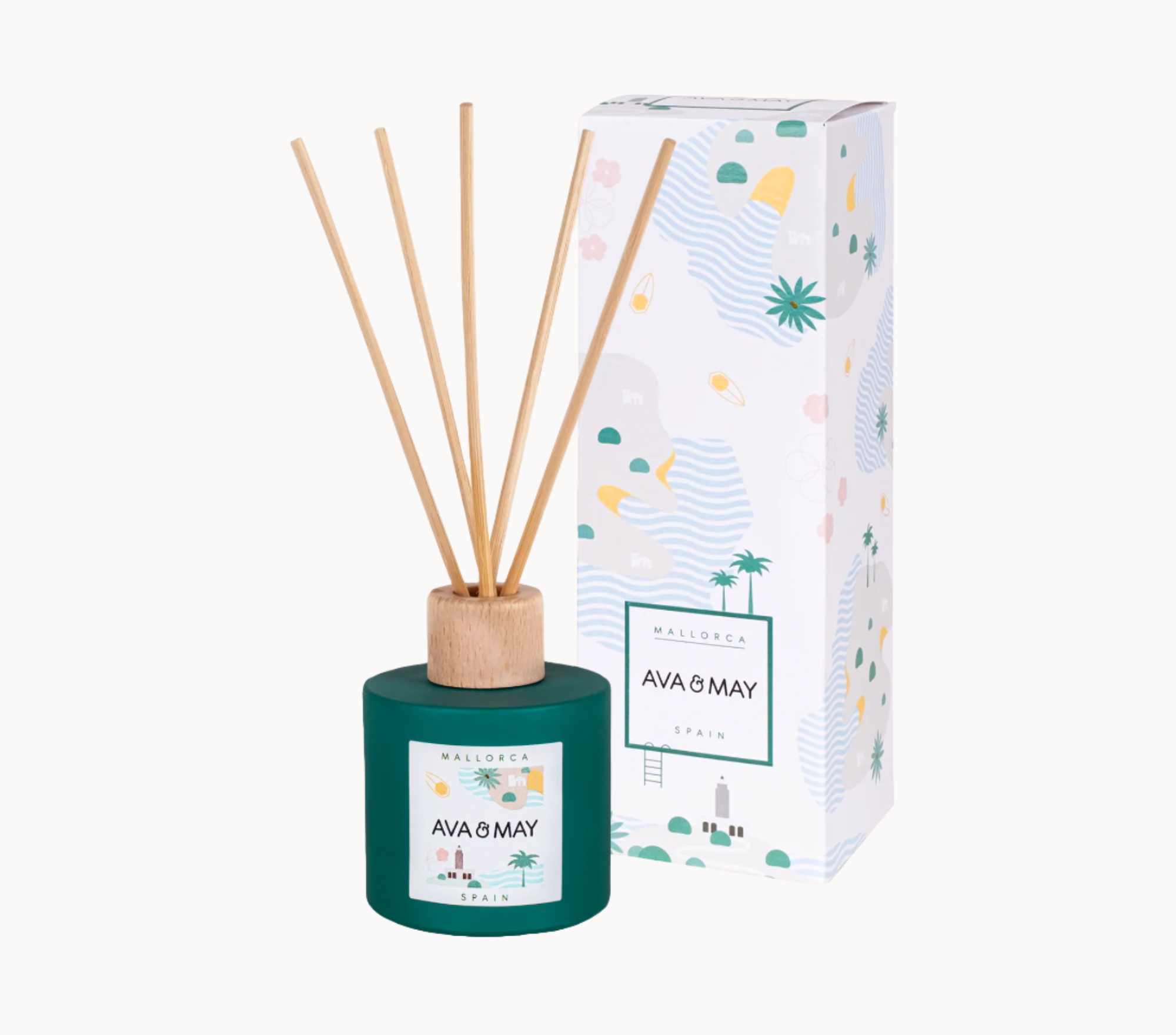 Diffusore a bastoncini Maiorca - AVA & MAY - Italia