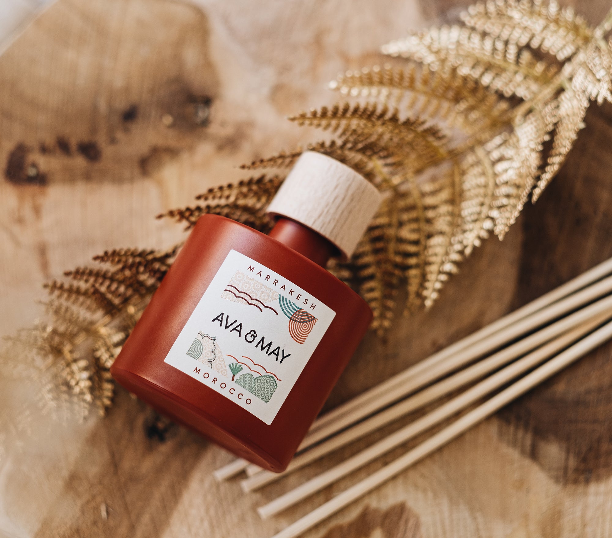 Diffusore a bastoncini Marrakesh - AVA & MAY - Italia