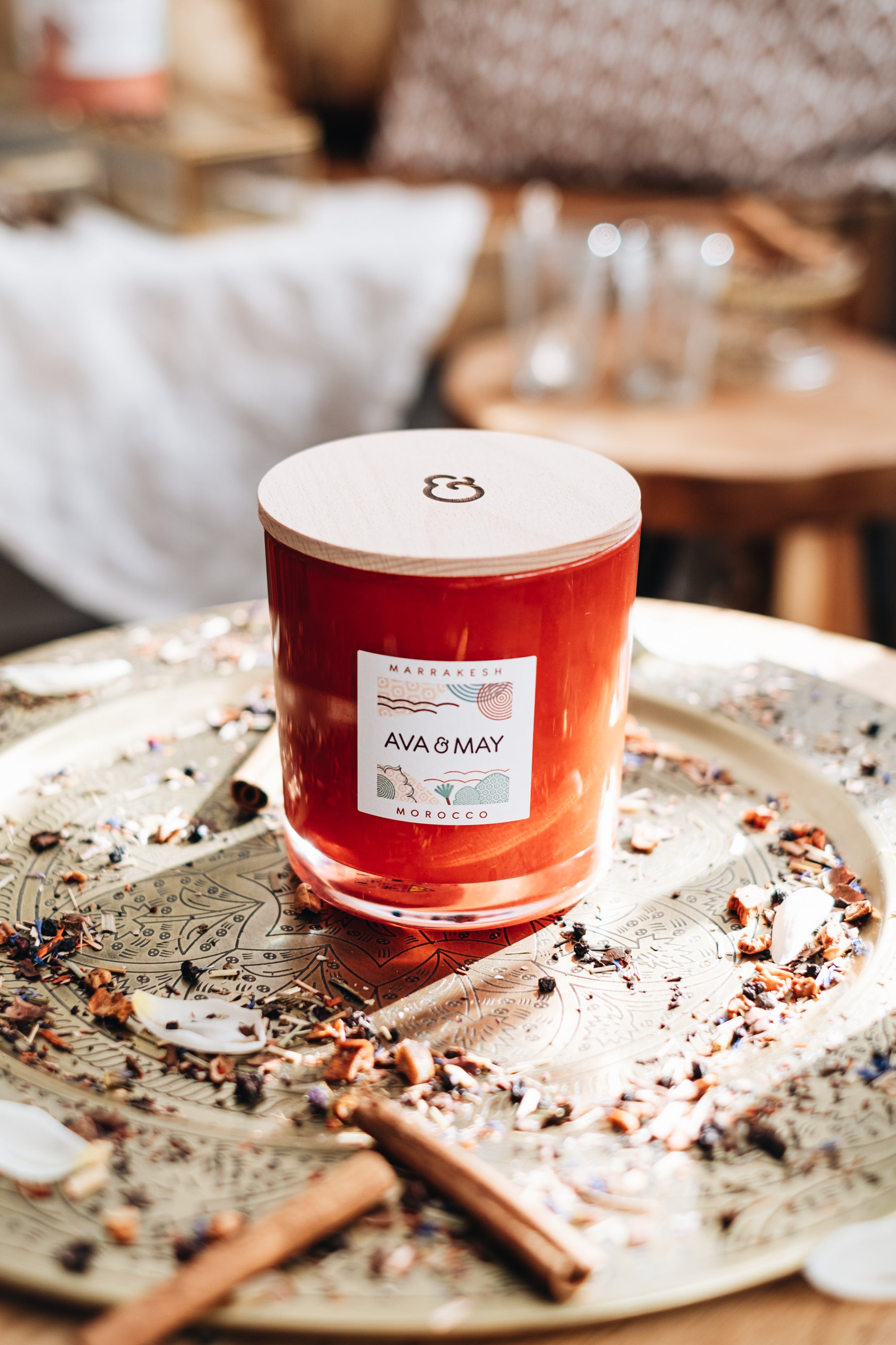Candela profumata grande Marrakesh - AVA & MAY - Italia