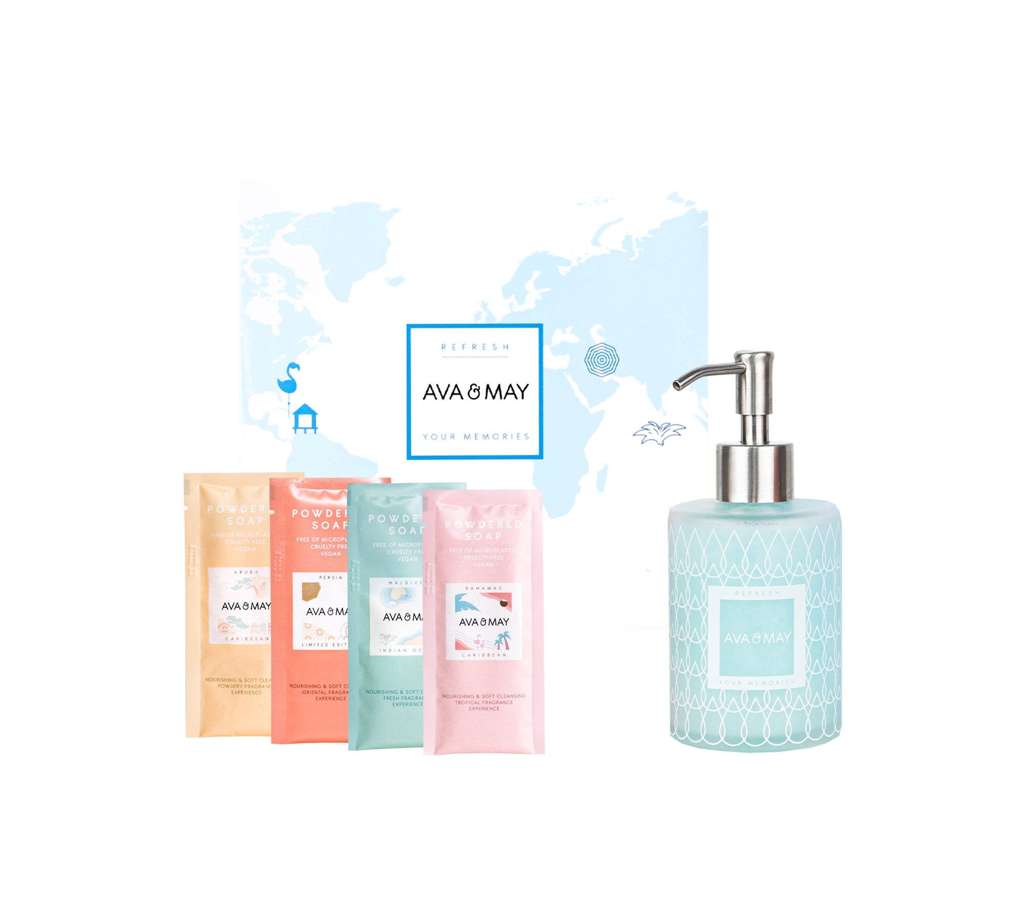 Powdered Soap Starter Set