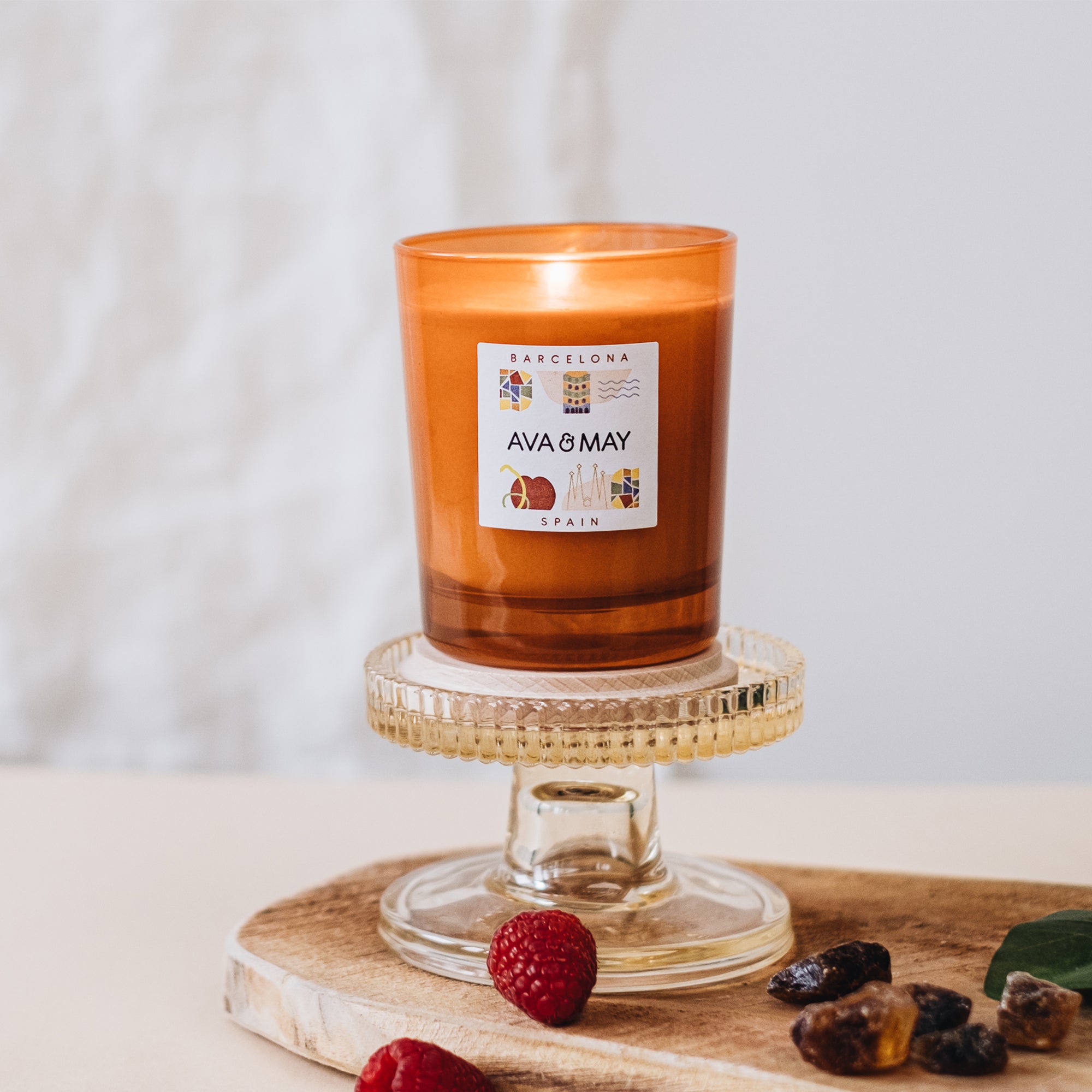 Candela profumata Barcellona - AVA & MAY - Italia