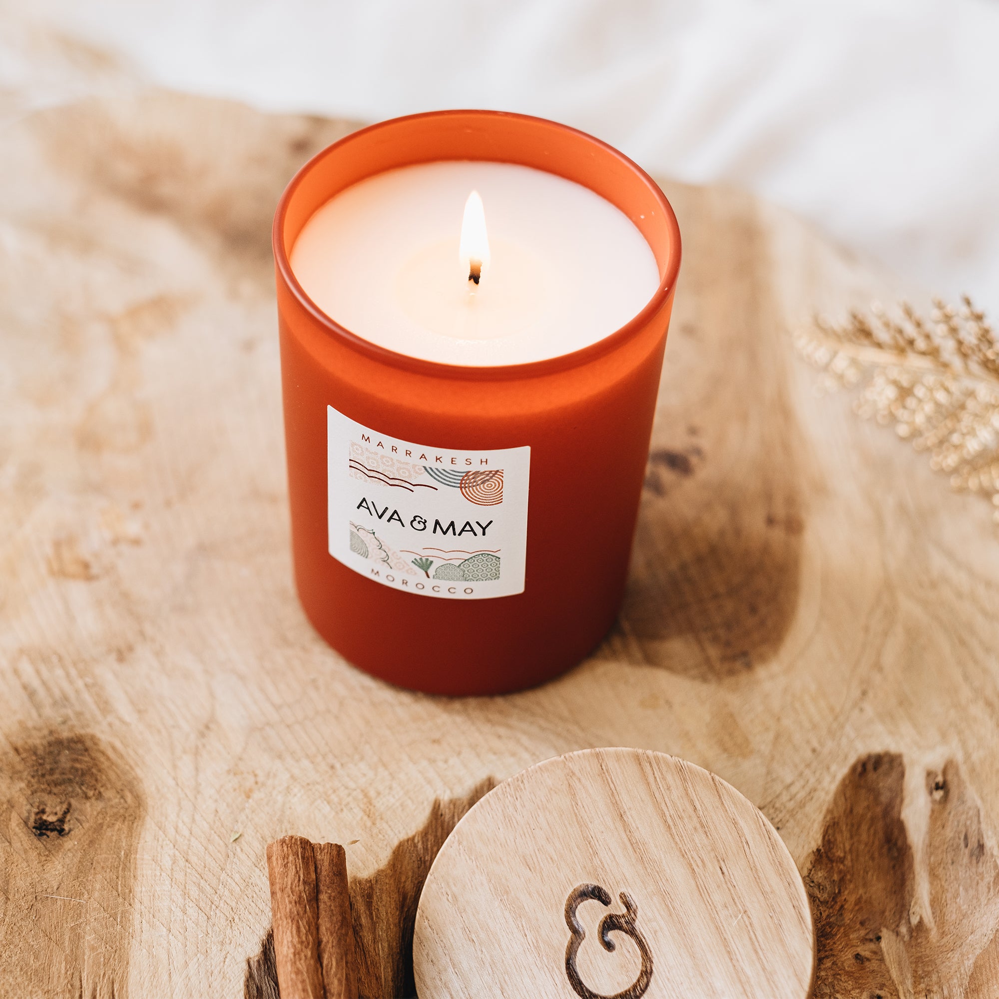 Candela profumata Marrakesh - AVA & MAY - Italia