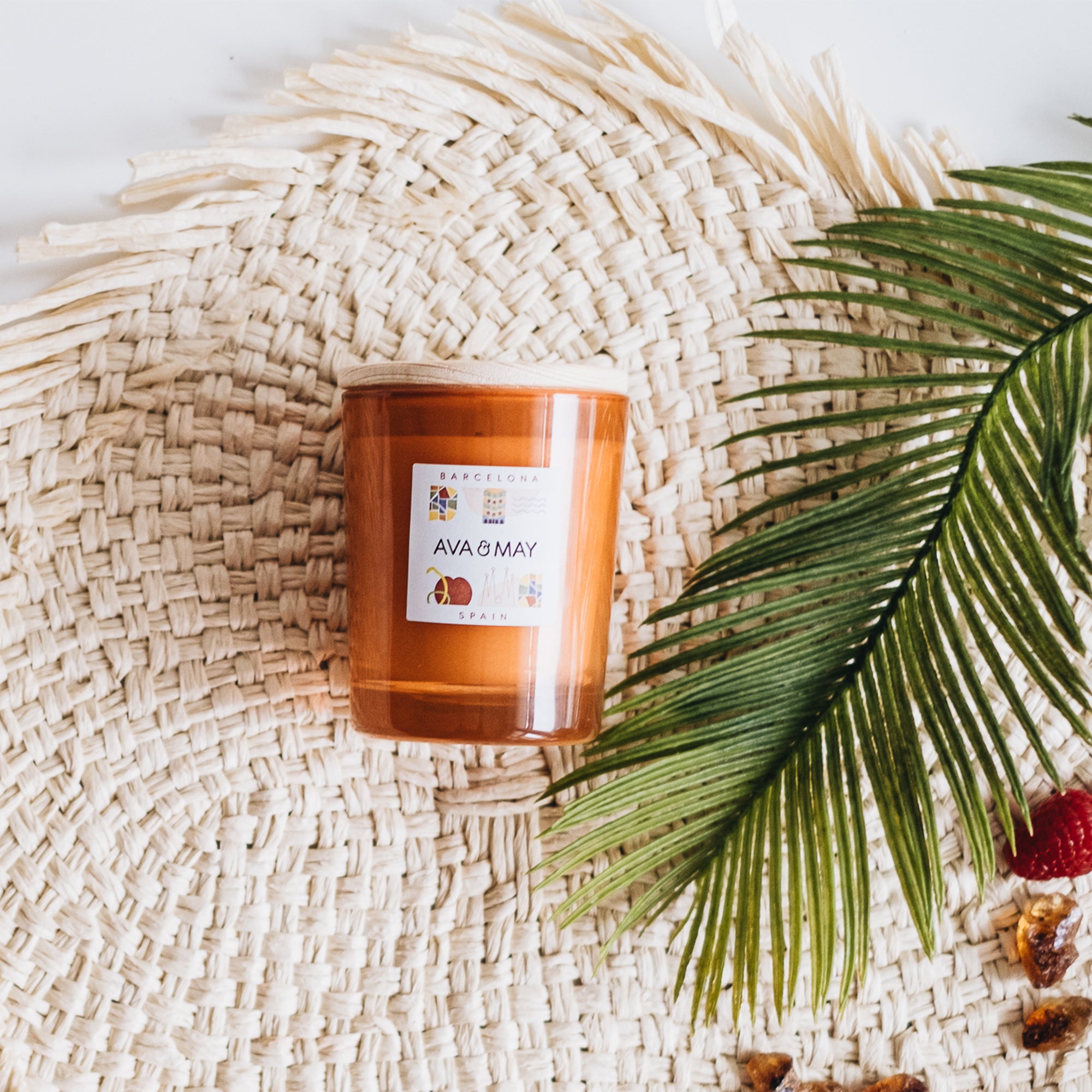 Candela profumata Barcellona - AVA & MAY - Italia