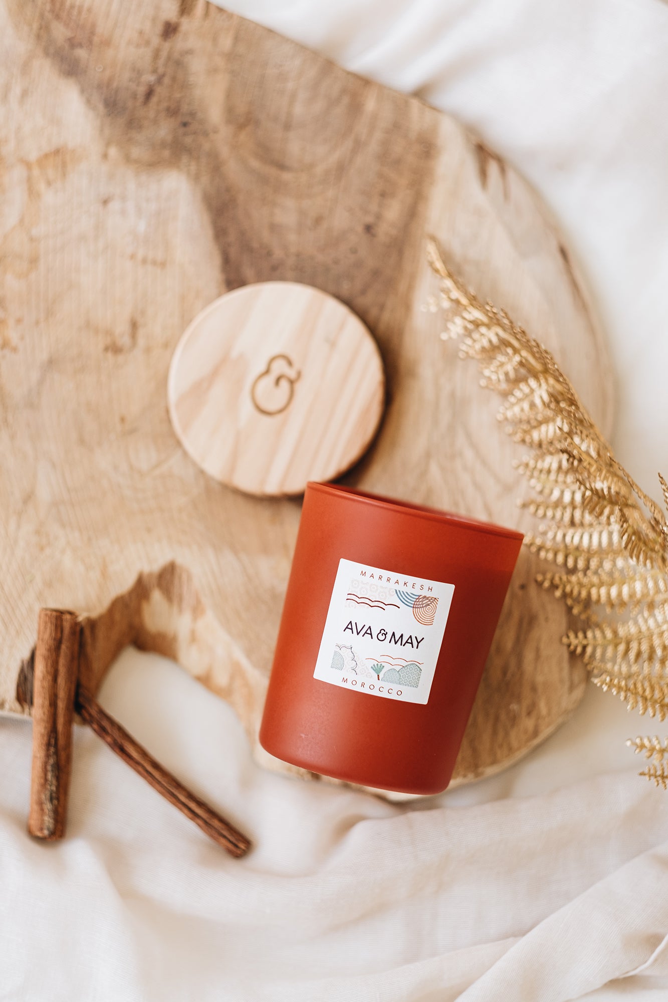 Candela profumata Marrakesh - AVA & MAY - Italia