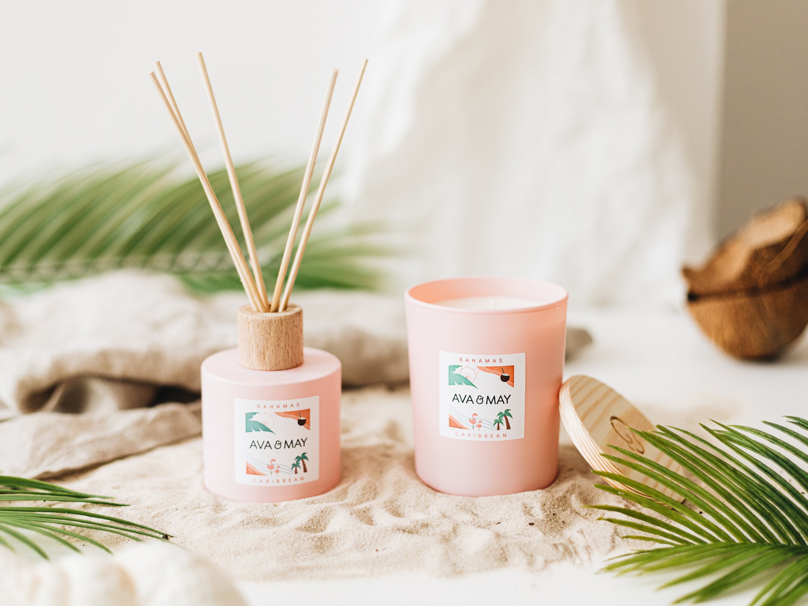 Bahamas Home Fragrance Set - AVA & MAY - Italia