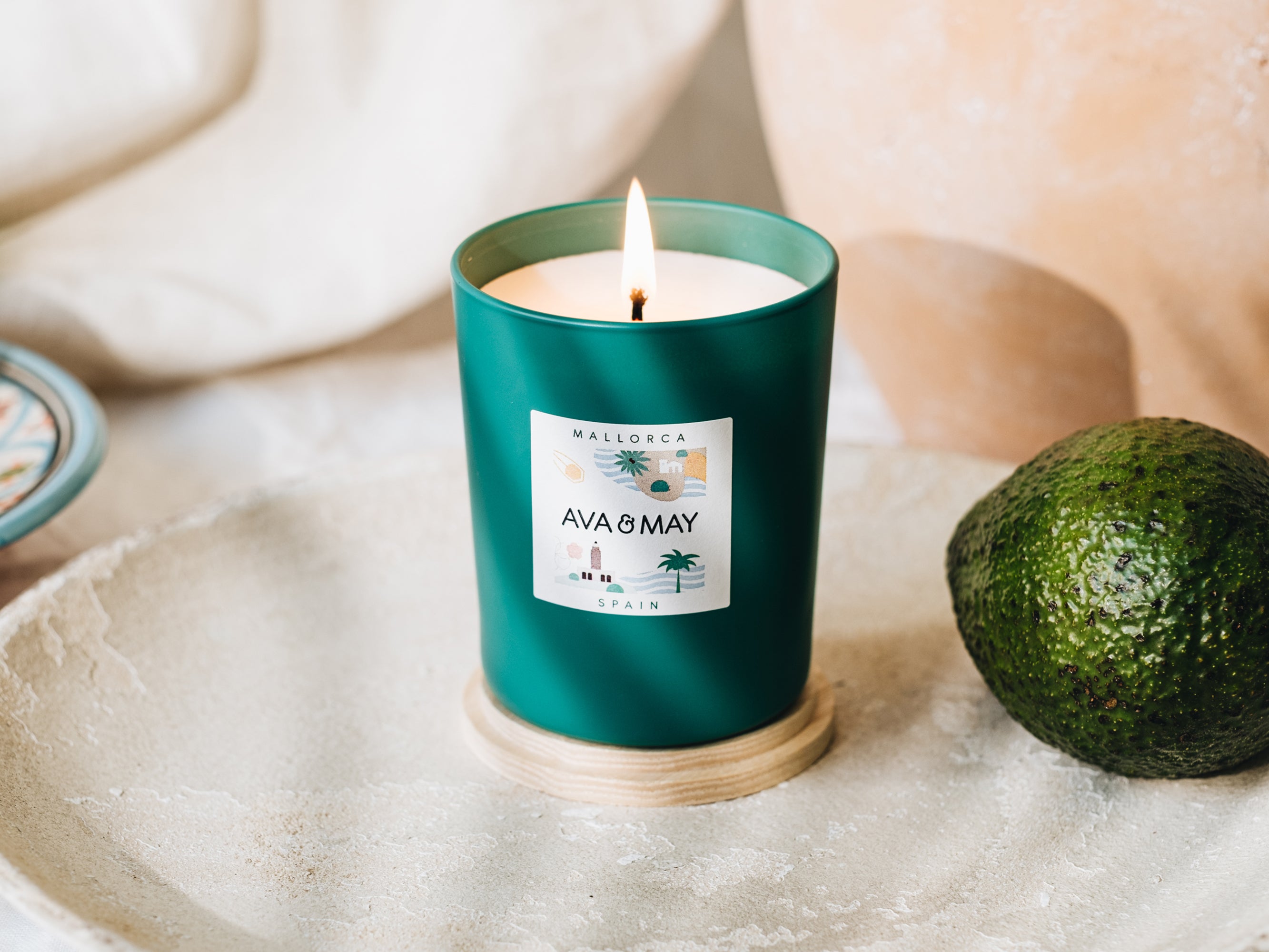 Candela profumata Maiorca - AVA & MAY - Italia