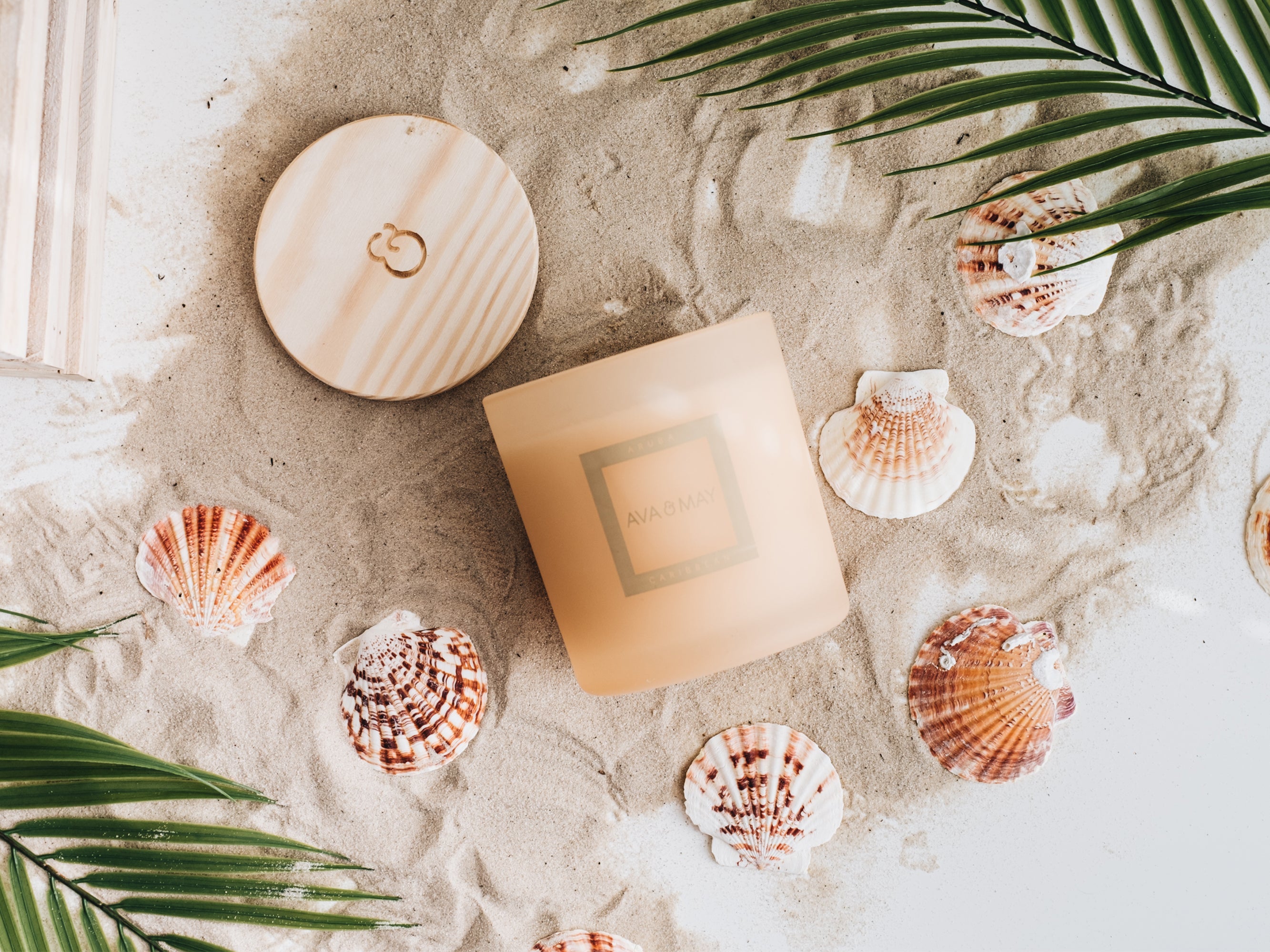 Candela profumata grande Aruba - AVA & MAY - Italia