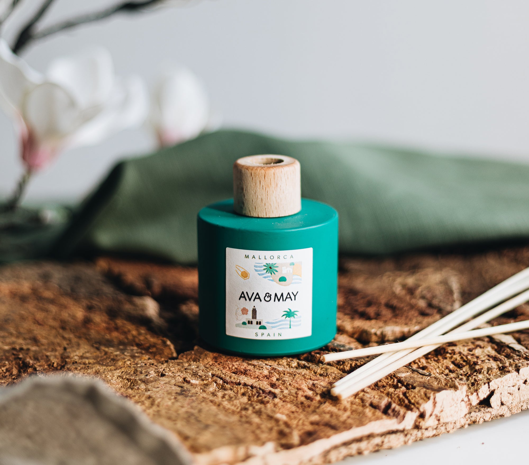 Diffusore a bastoncini Maiorca - AVA & MAY - Italia