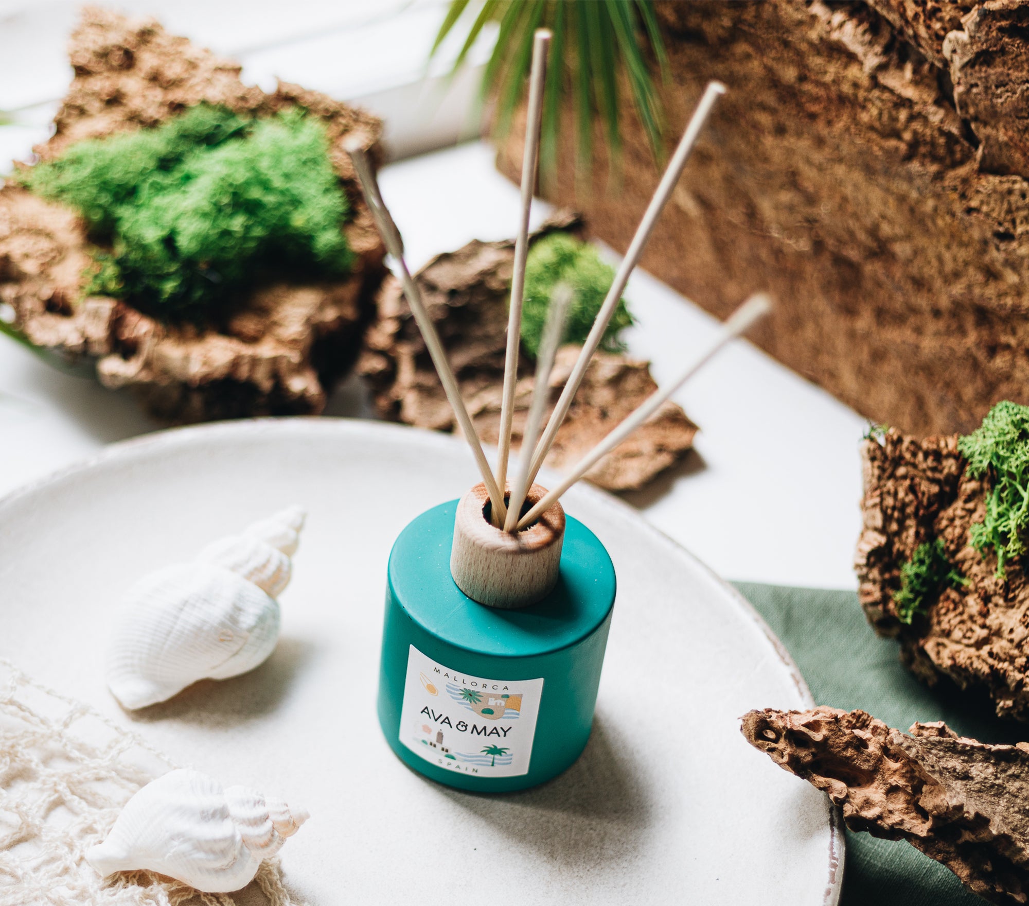 Diffusore a bastoncini Maiorca - AVA & MAY - Italia