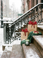Candela profumata grande New York Christmas