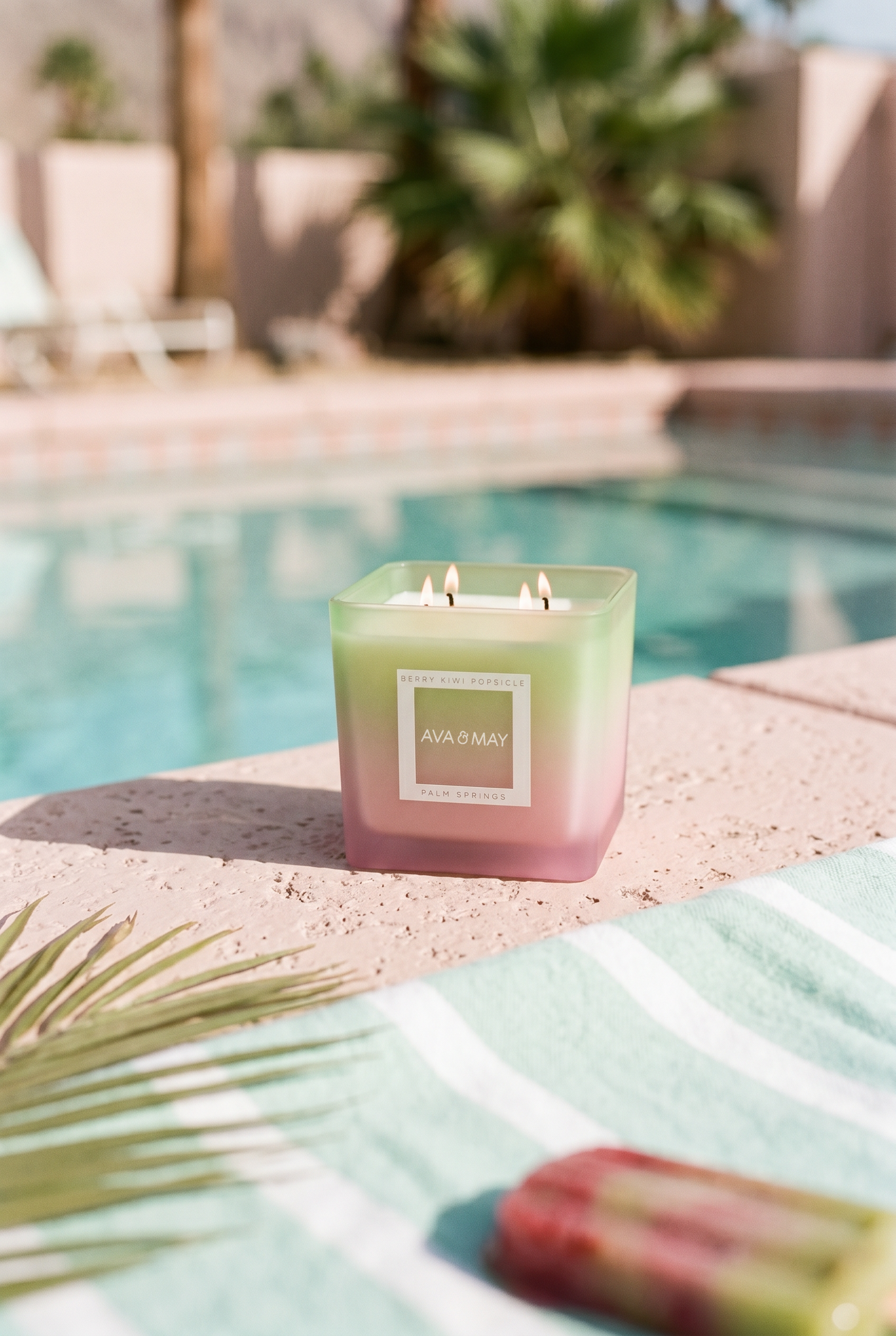 Candela profumata grande Berry Kiwi Popsicle