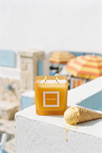 Candela profumata grande Mango Sorbet