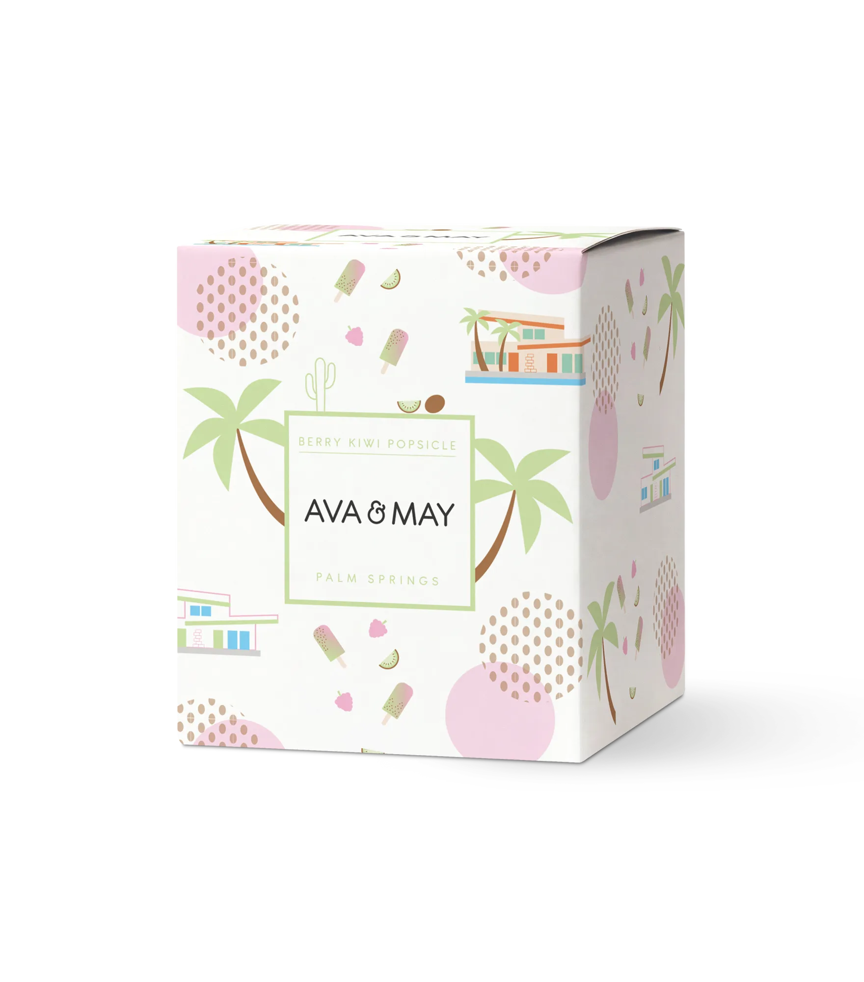 Candela profumata grande Berry Kiwi Popsicle
