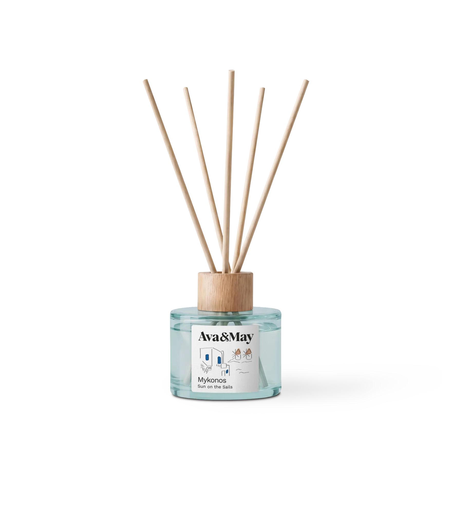Diffusore a bastoncini Mykonos
