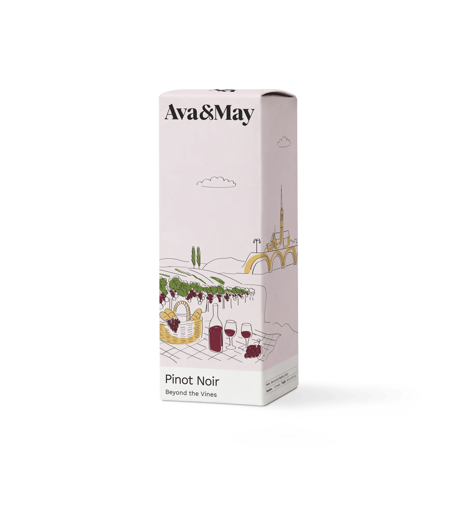 Diffusore a bastoncini Pinot Noir - Ava&May - Italia