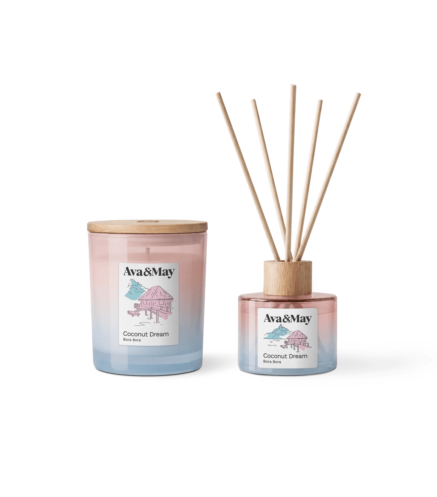 Set Coconut Dream Home Fragrance - Ava&May - Italia