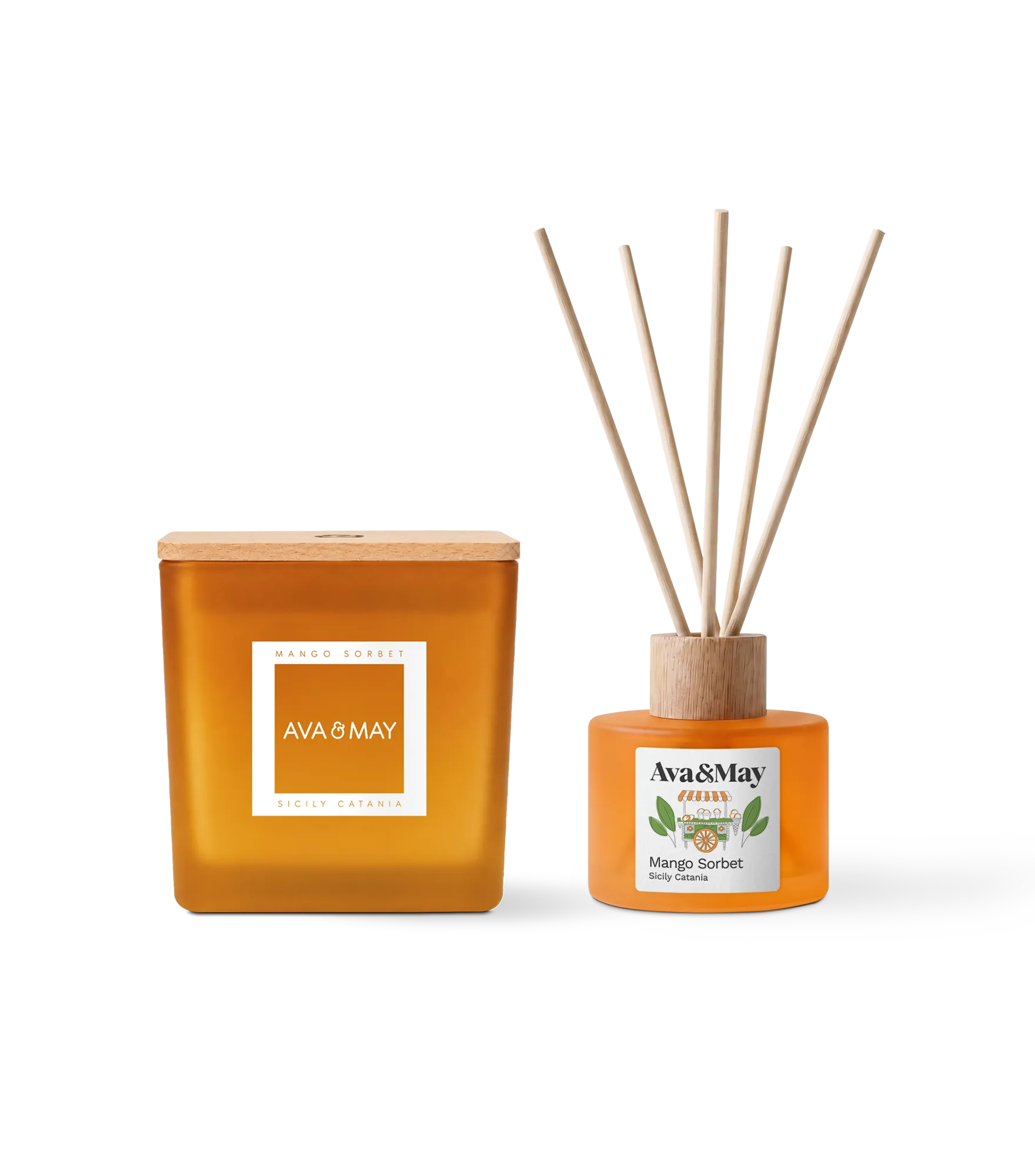 Set Mango Sorbet Home Fragrance