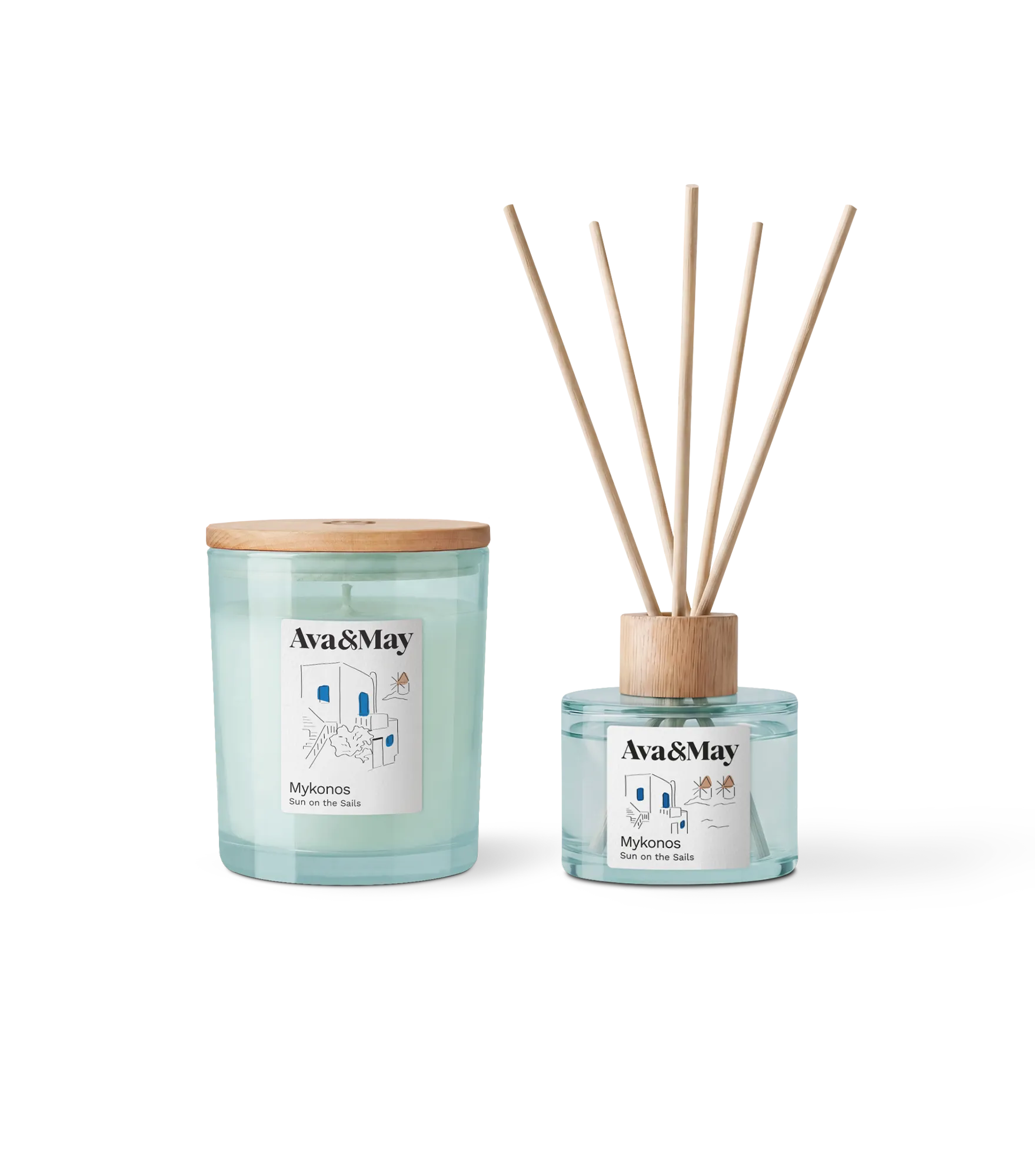Set Mykonos Home Fragrance