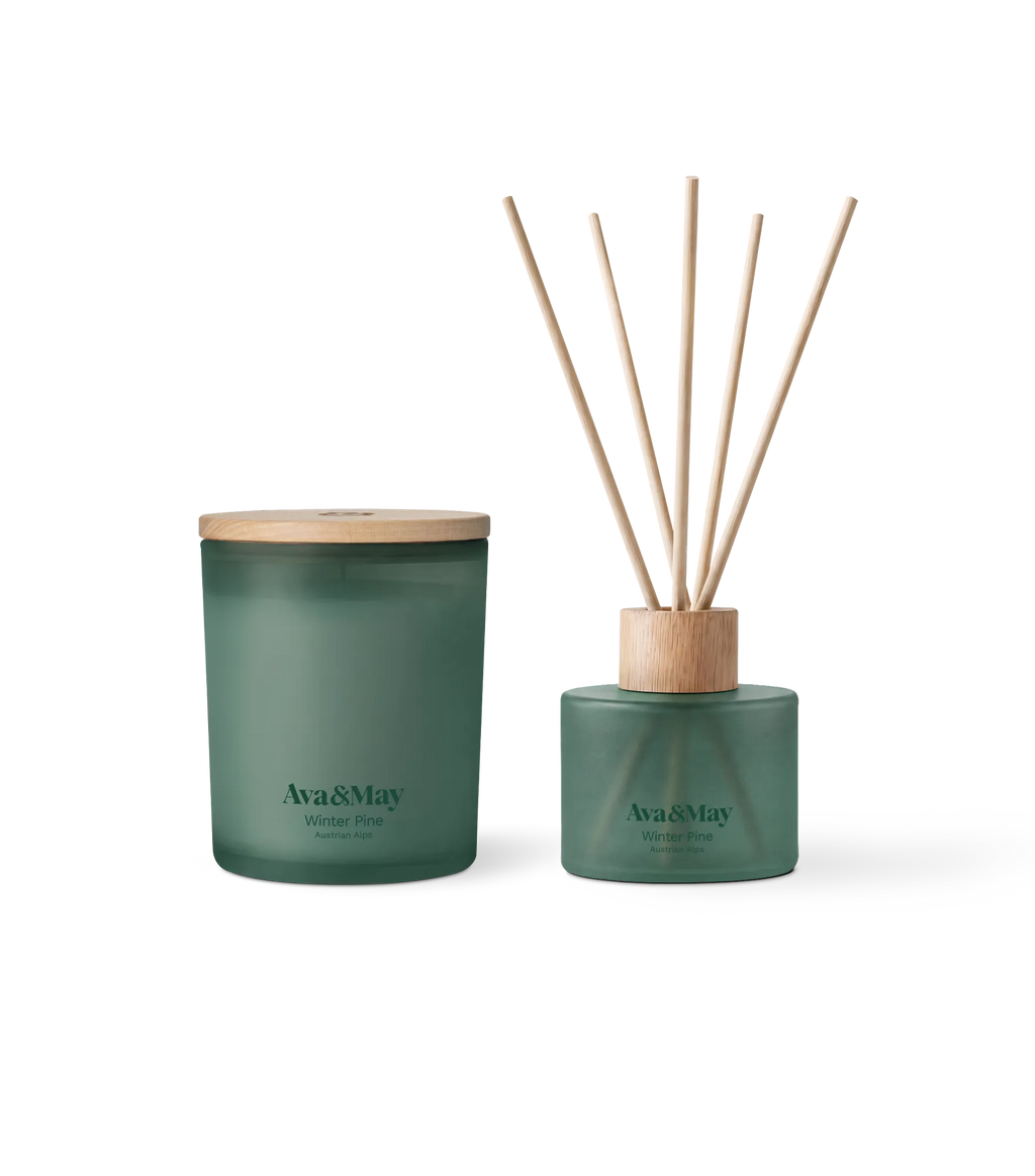 Set Winter Pine Home Fragrance