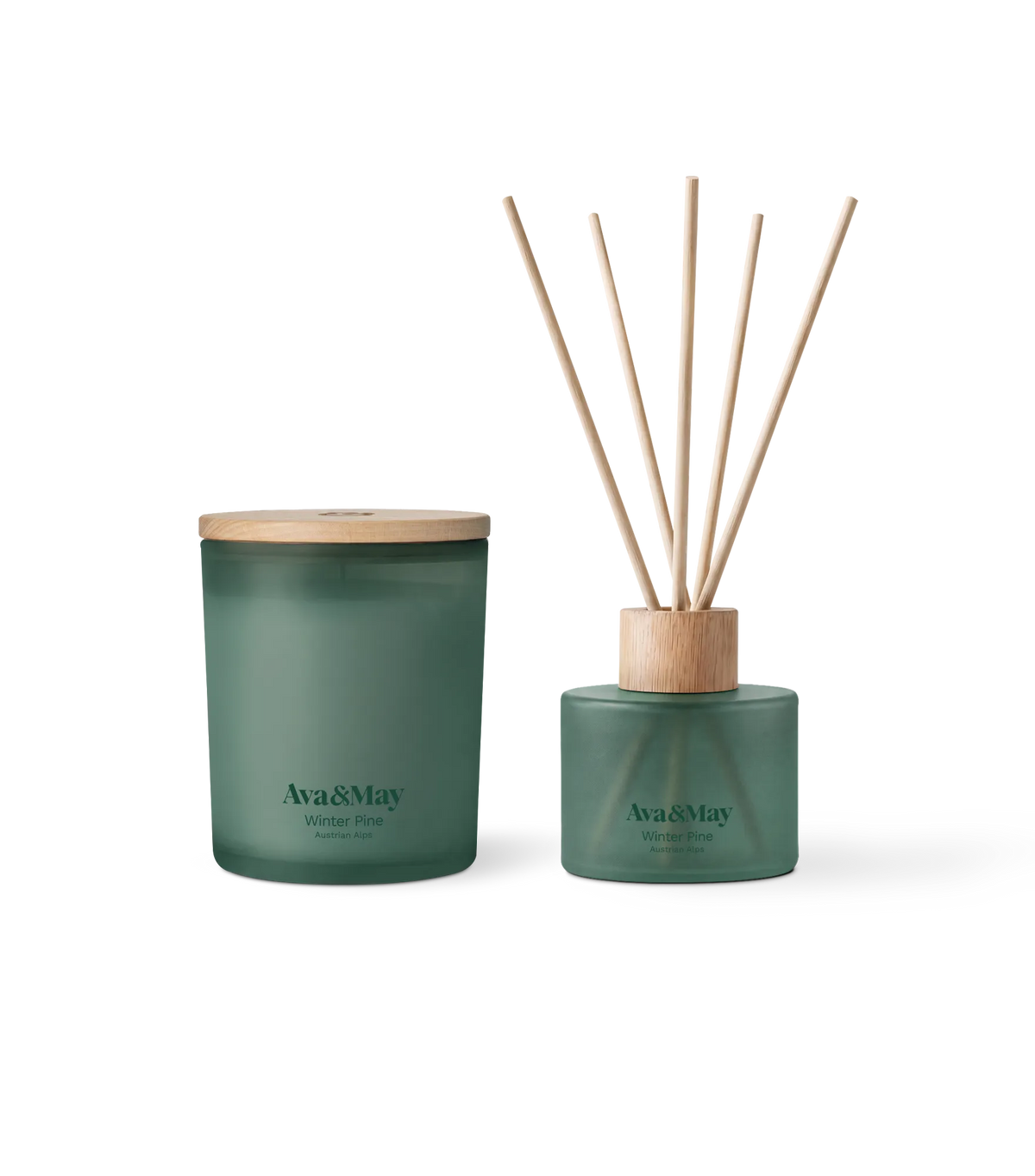 Set Winter Pine Home Fragrance