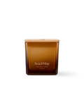 Candela Ava&May Viennese Coffee 220 grammi in vaso quadrato di vetro e coperchio di legno