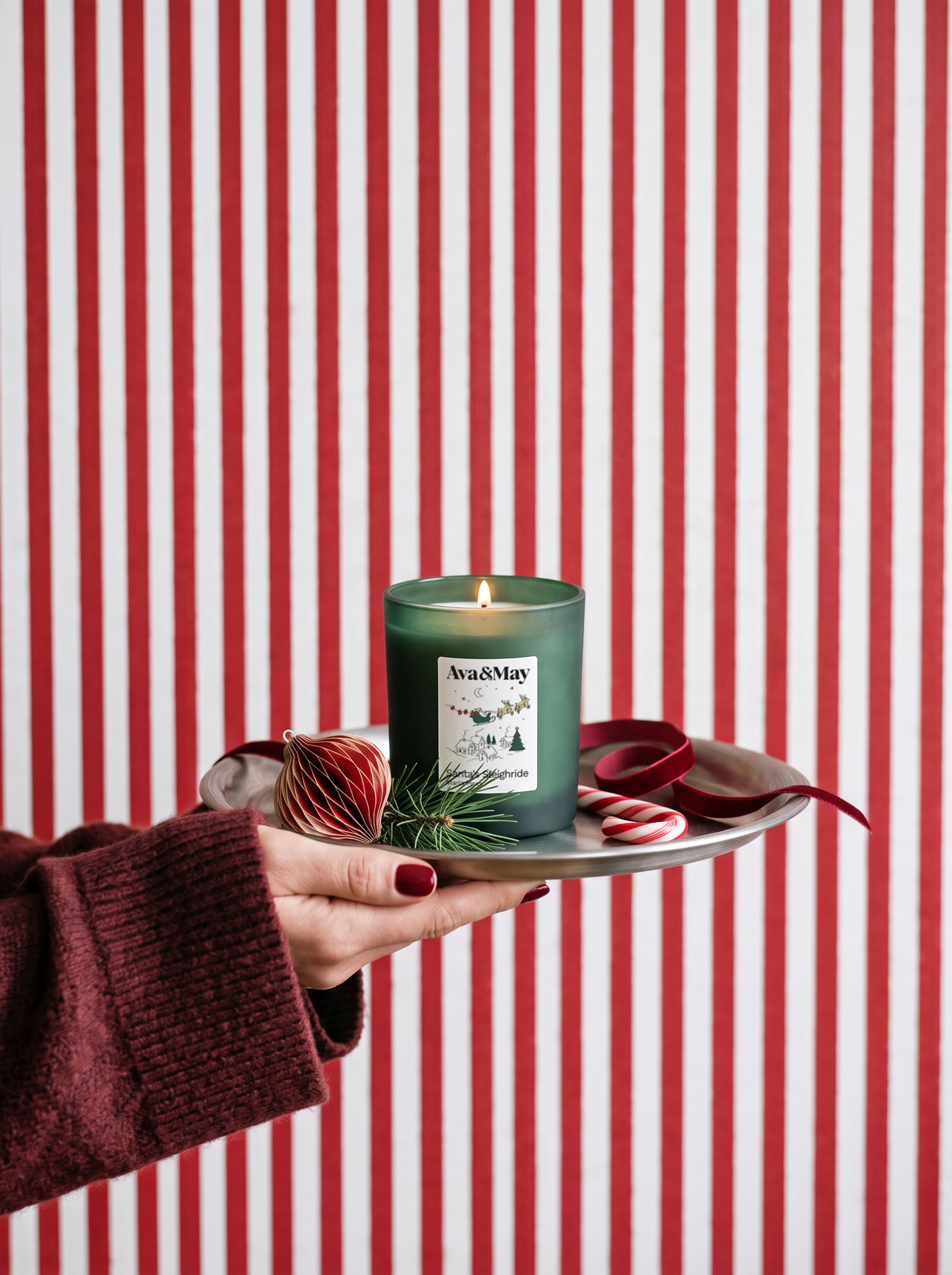 Candela profumata Santa's Sleighride