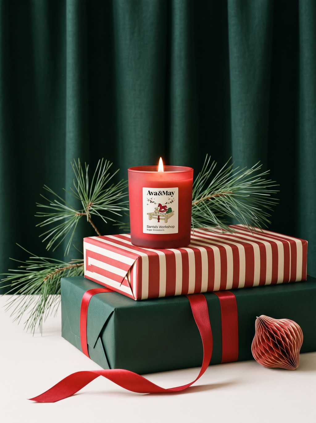 Candela profumata Santa's Workshop