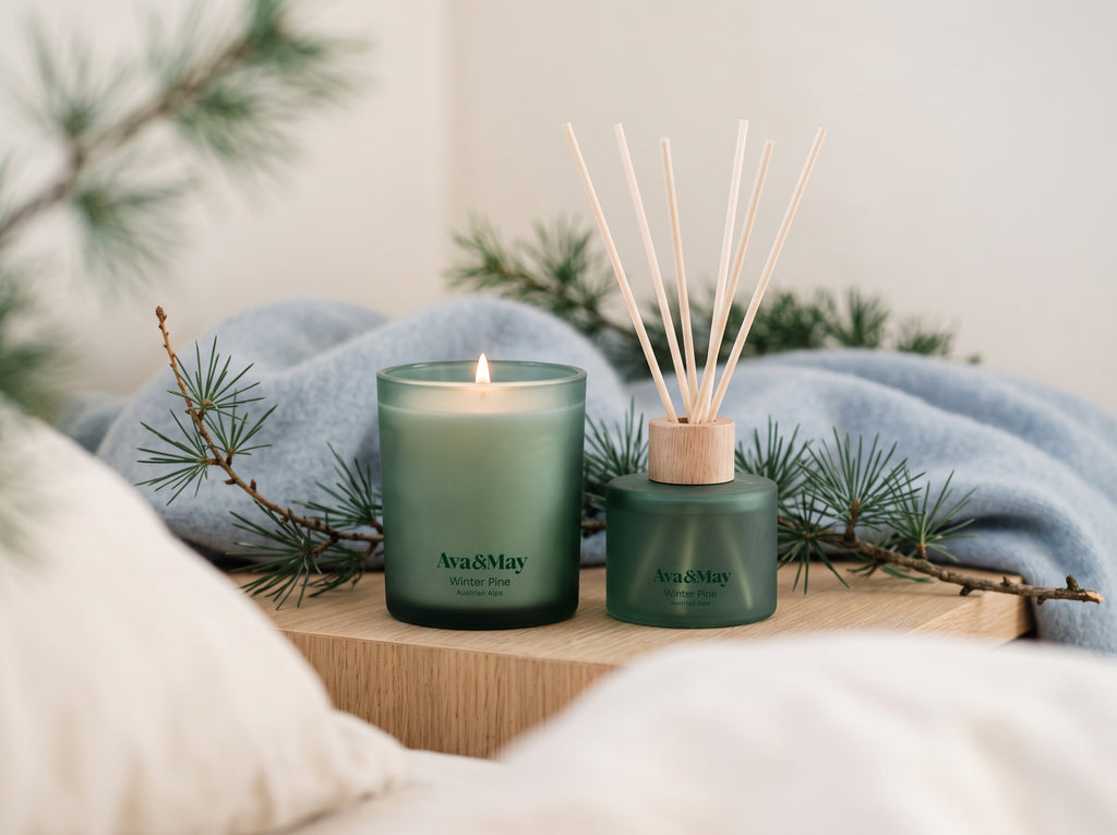 Set Winter Pine Home Fragrance