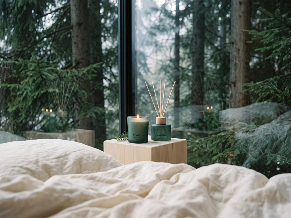 Set Winter Pine Home Fragrance