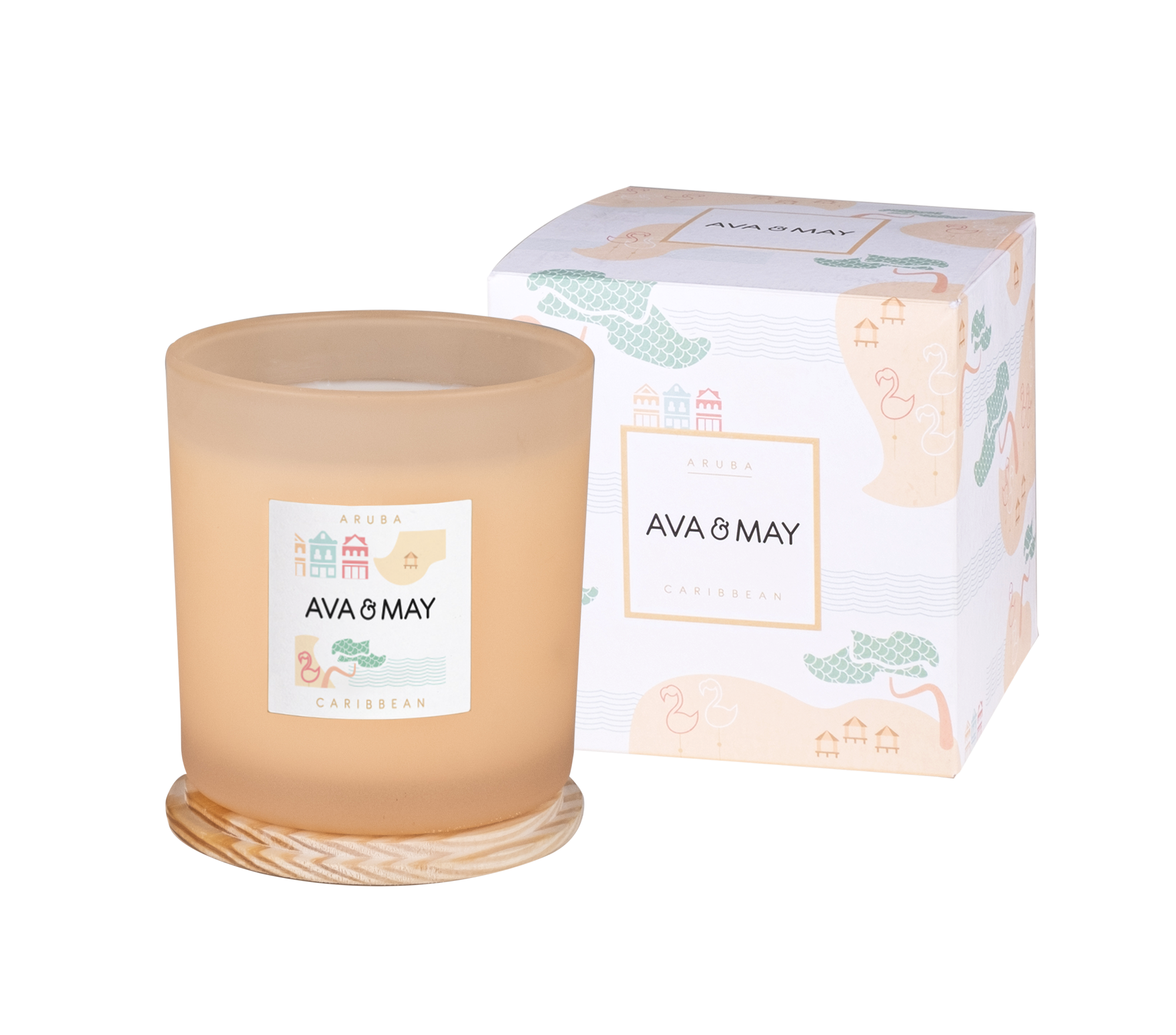 Candela profumata grande Aruba