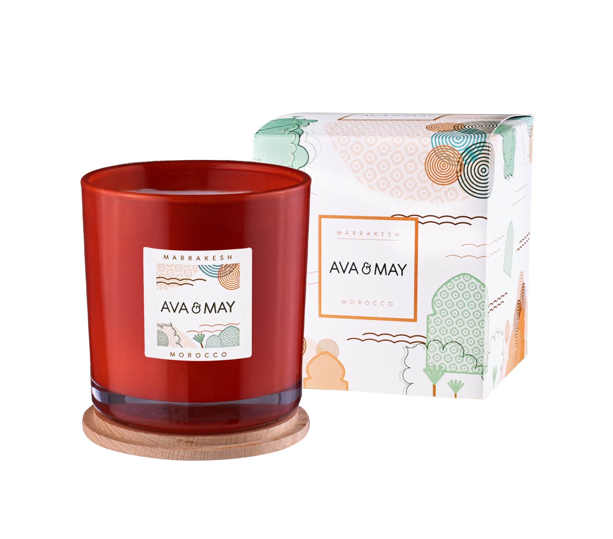 Candela profumata grande Marrakesh