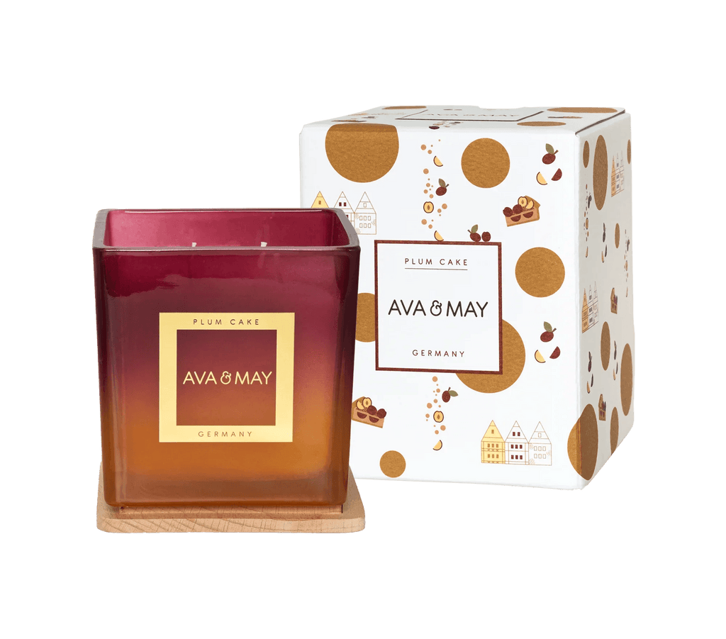 Candela profumata grande Plum Cake - Ava&May - Italia