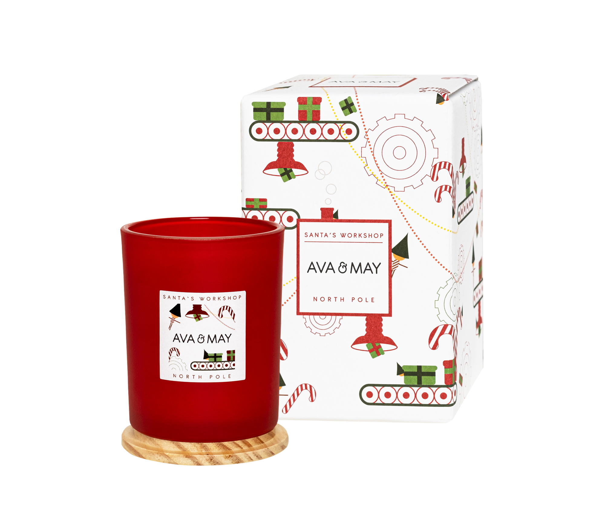 Candela profumata Santa's Workshop
