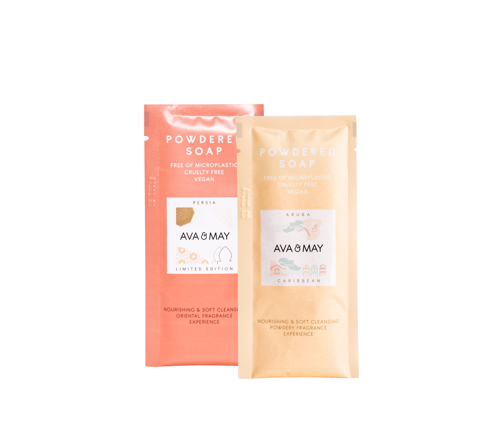 Duo Exotic Powdered Soaps Set