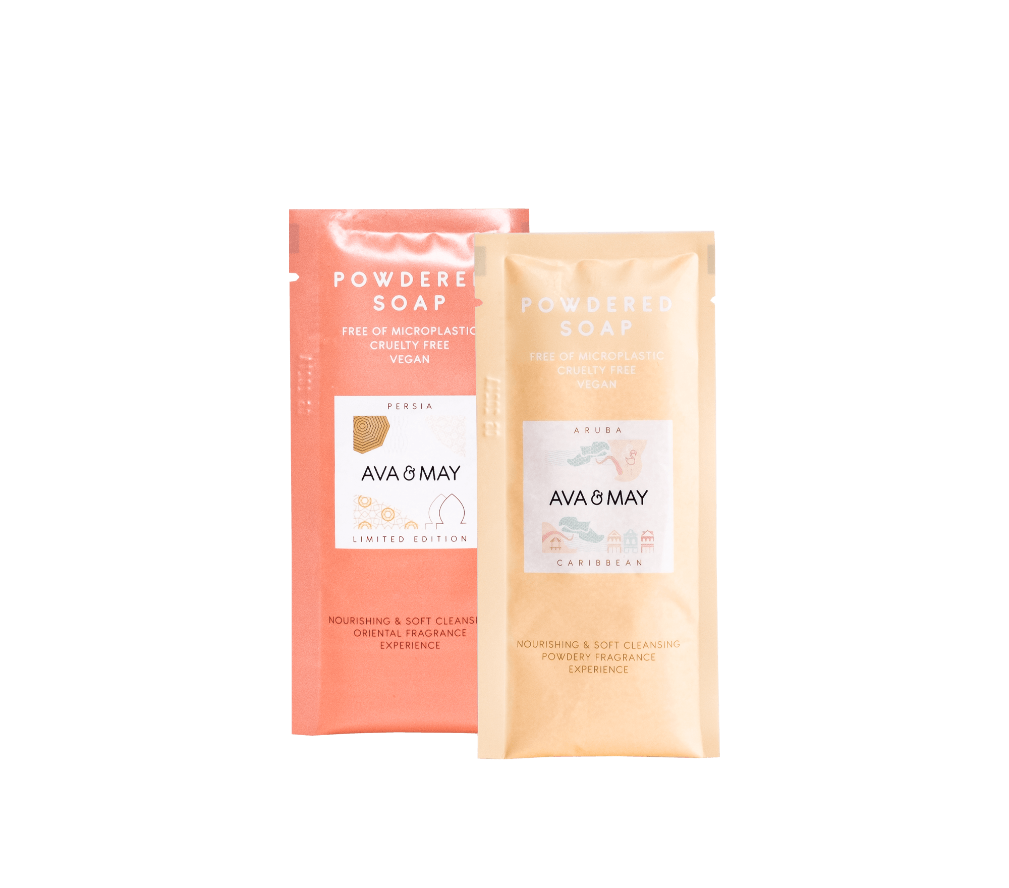 Duo Exotic Powdered Soaps Set