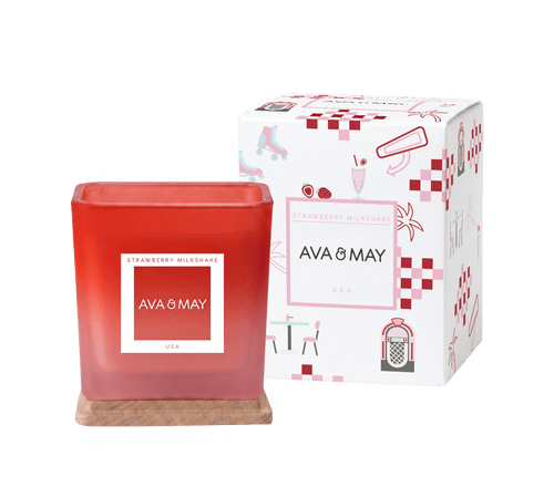 Candela profumata Strawberry Milkshake