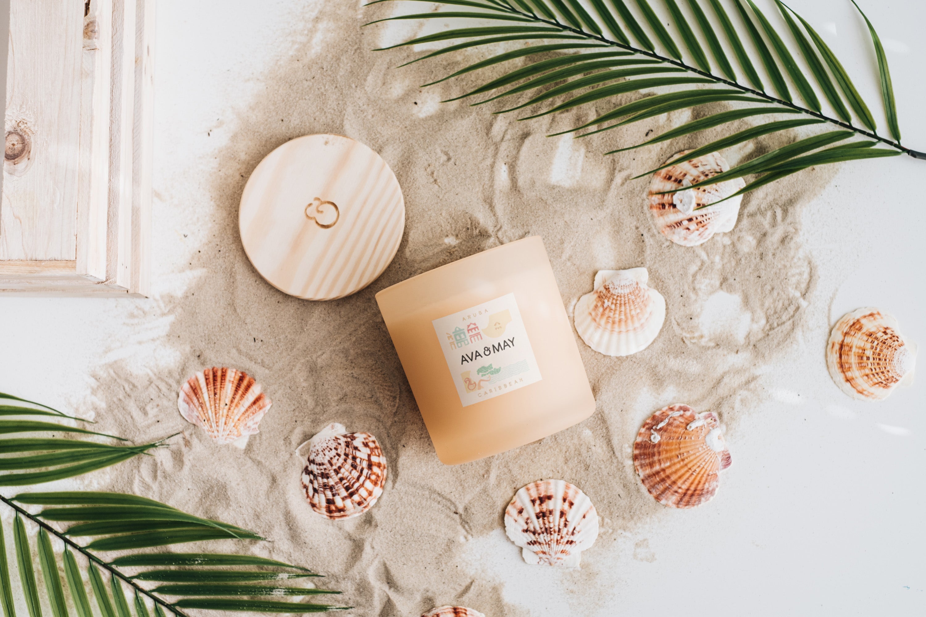 Candela profumata grande Aruba