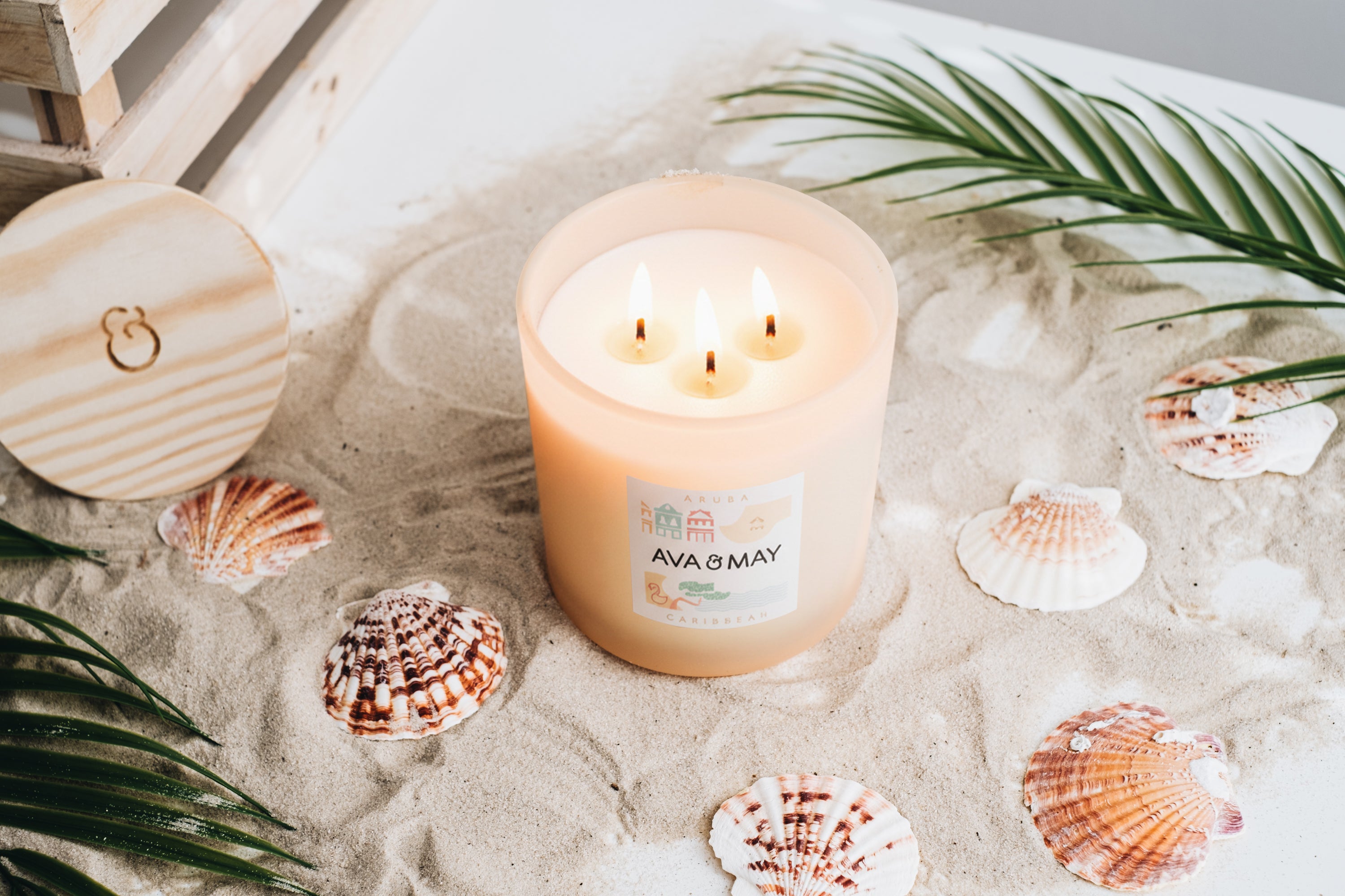 Candela profumata grande Aruba